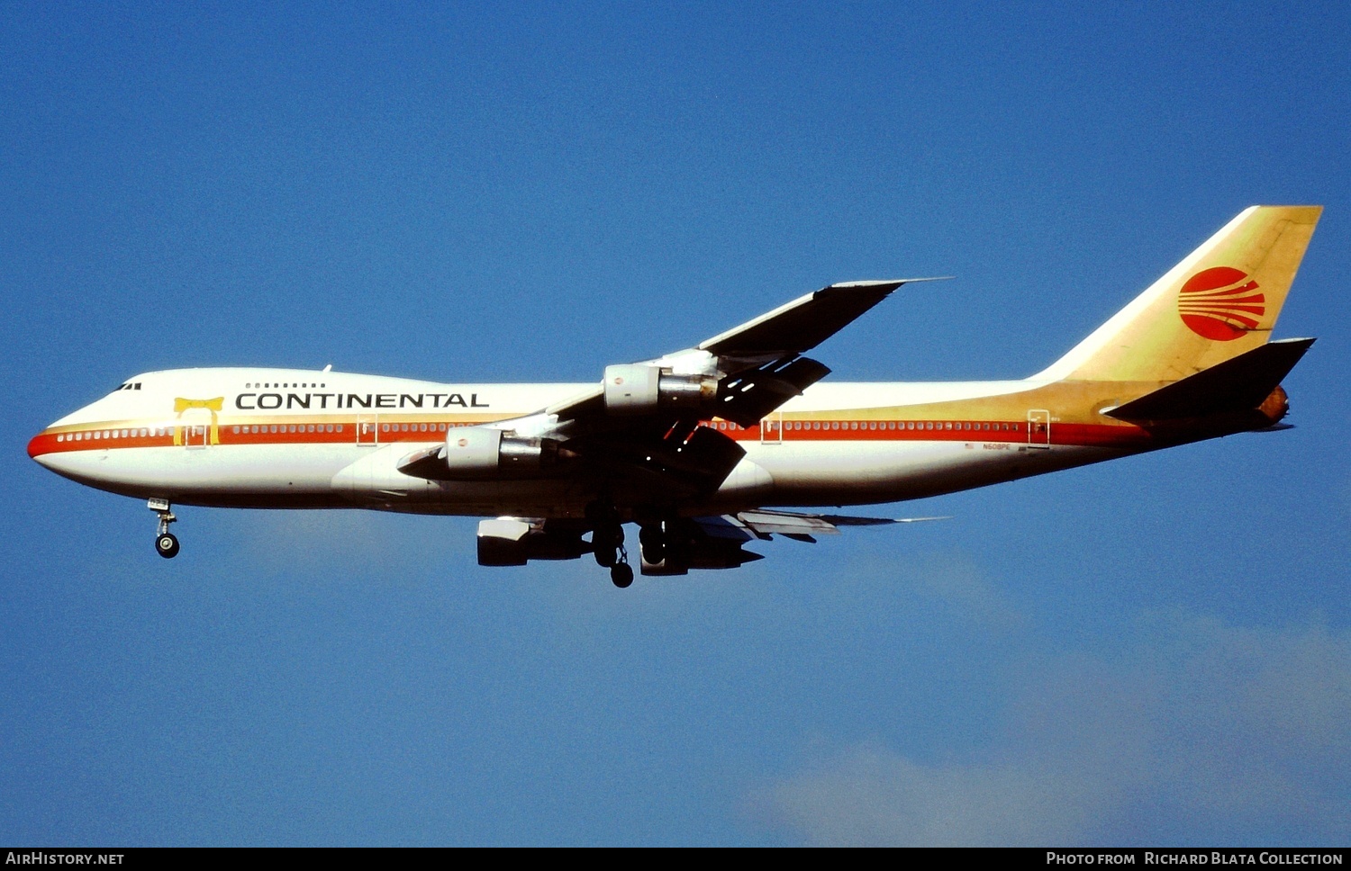 Aircraft Photo of N608PE | Boeing 747-238B | Continental Airlines | AirHistory.net #811911