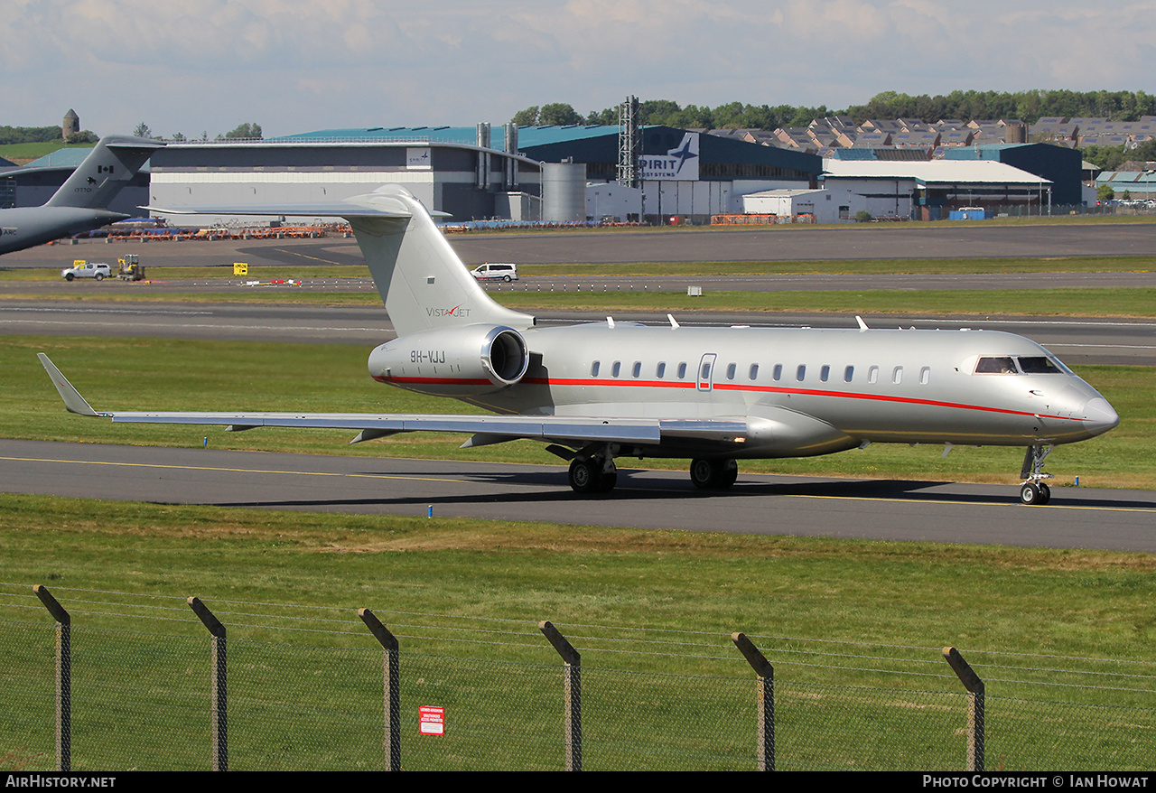 Aircraft Photo of 9H-VJJ | Bombardier Global 6000 (BD-700-1A10) | VistaJet | AirHistory.net #811916