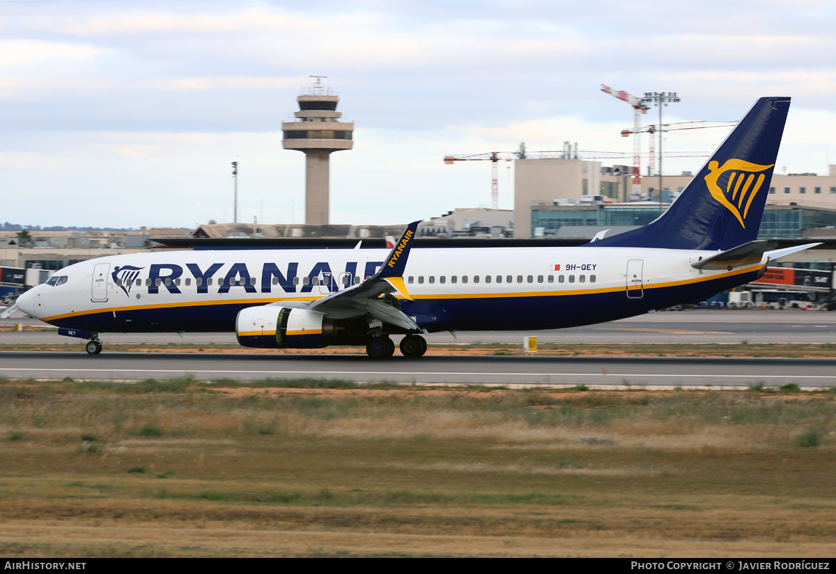 Aircraft Photo of 9H-QEY | Boeing 737-8AS | Ryanair | AirHistory.net #811938