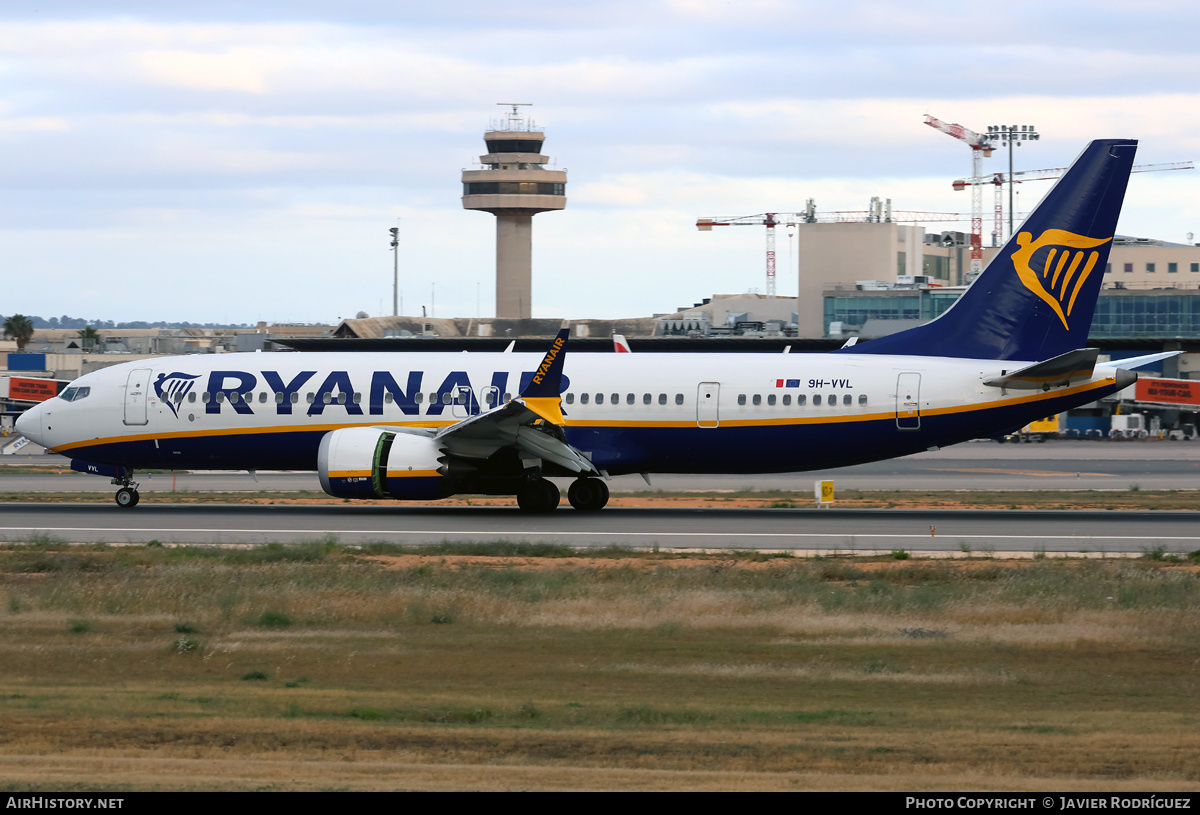 Aircraft Photo of 9H-VVL | Boeing 737-8200 Max 200 | Ryanair | AirHistory.net #811939