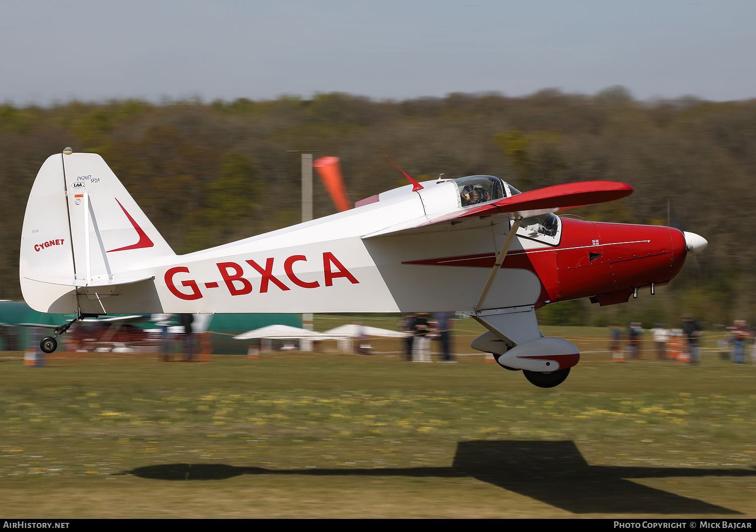 Aircraft Photo of G-BXCA | HAPI Cygnet SF-2A | AirHistory.net #811953