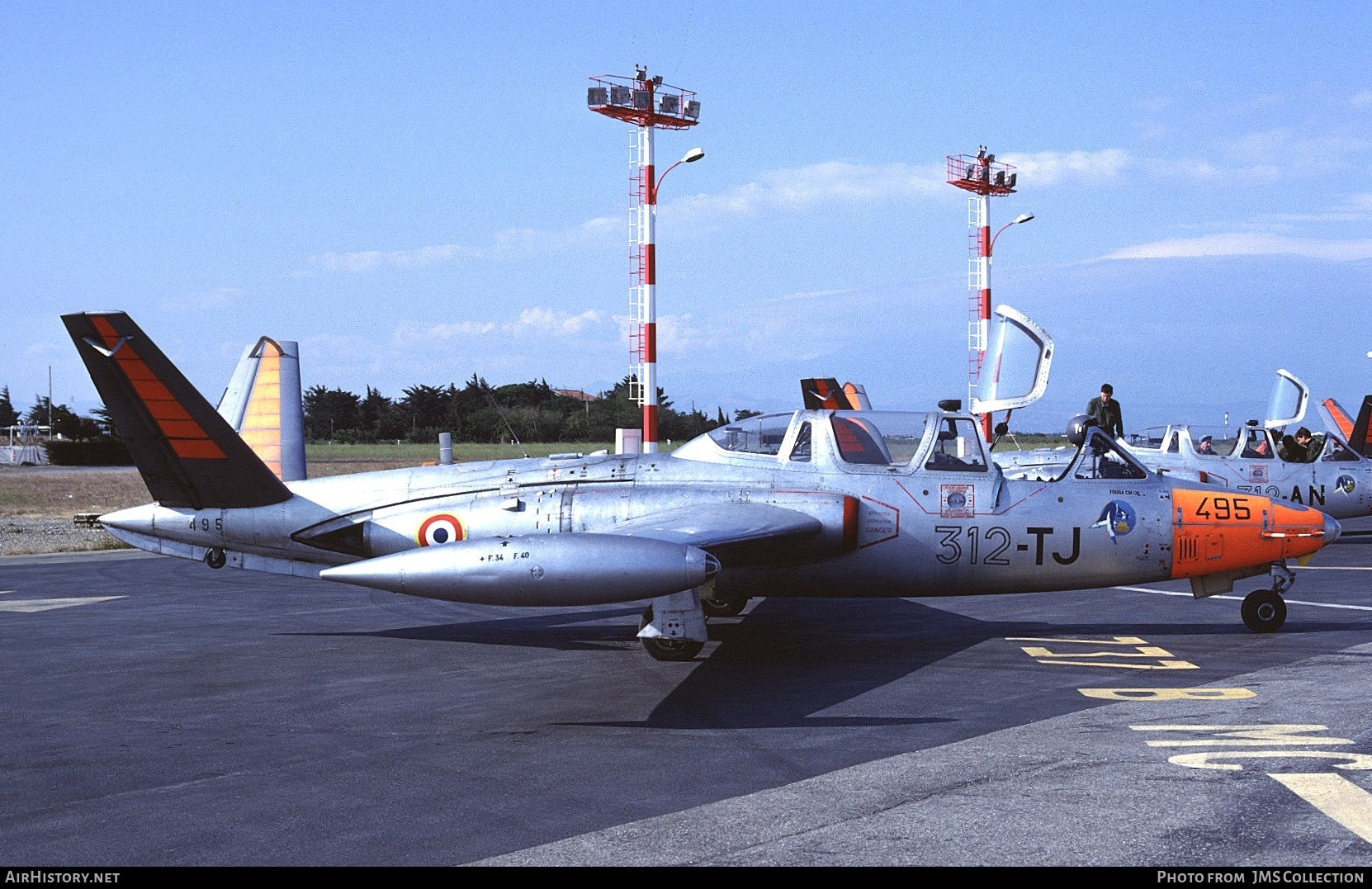 Aircraft Photo of 495 | Fouga CM-170R Magister | France - Air Force | AirHistory.net #811960