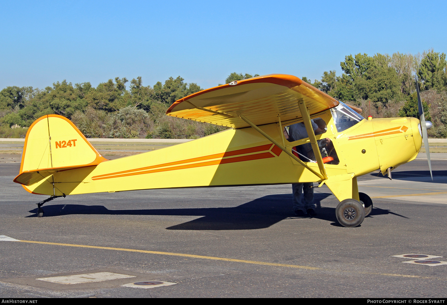 Aircraft Photo of N24T | Taylorcraft BC12-D | AirHistory.net #811966