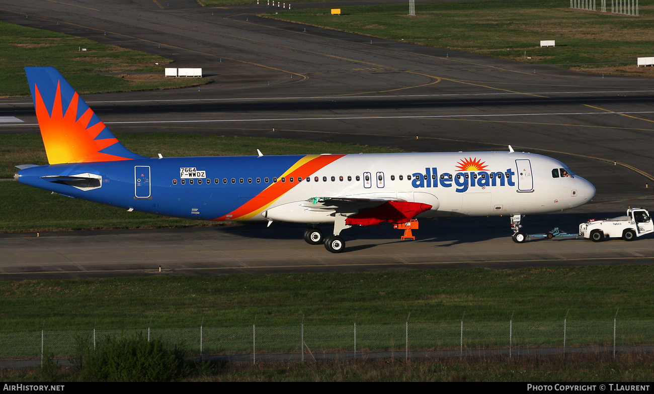 Aircraft Photo of F-WWDZ | Airbus A320-214 | Allegiant Air | AirHistory.net #811992