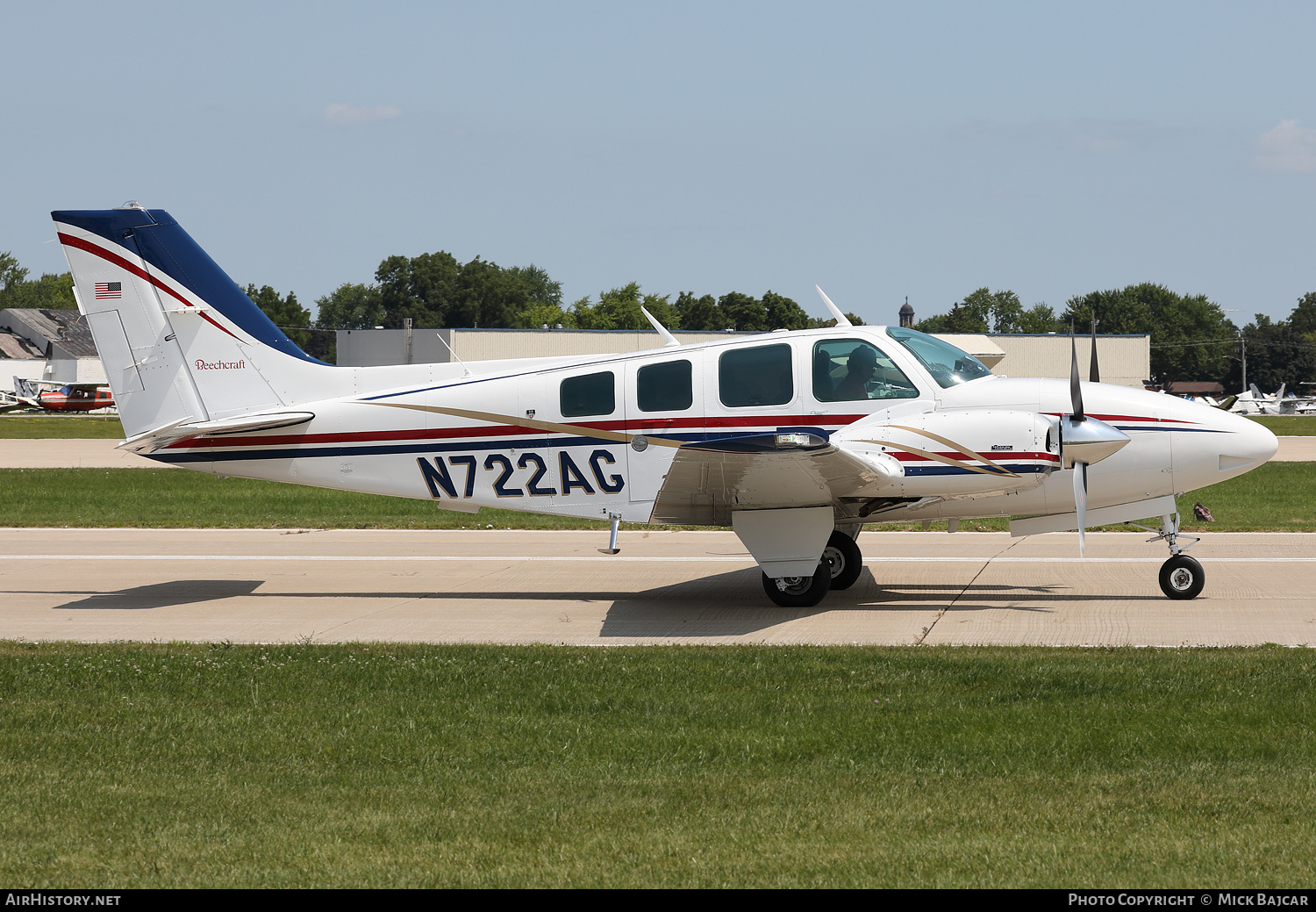 Aircraft Photo of N722AG | Beech 58 Baron | AirHistory.net #812000