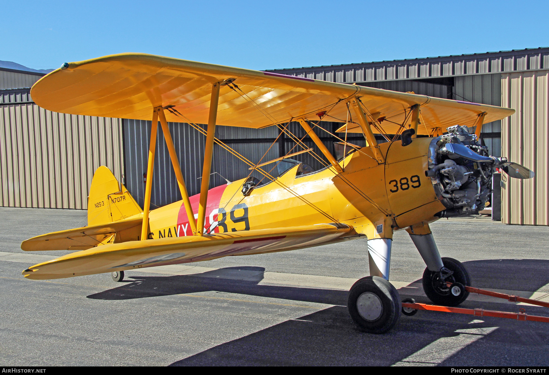 Aircraft Photo of N707R | Boeing N2S-3 Kaydet (A75N1) | USA - Navy | AirHistory.net #812002