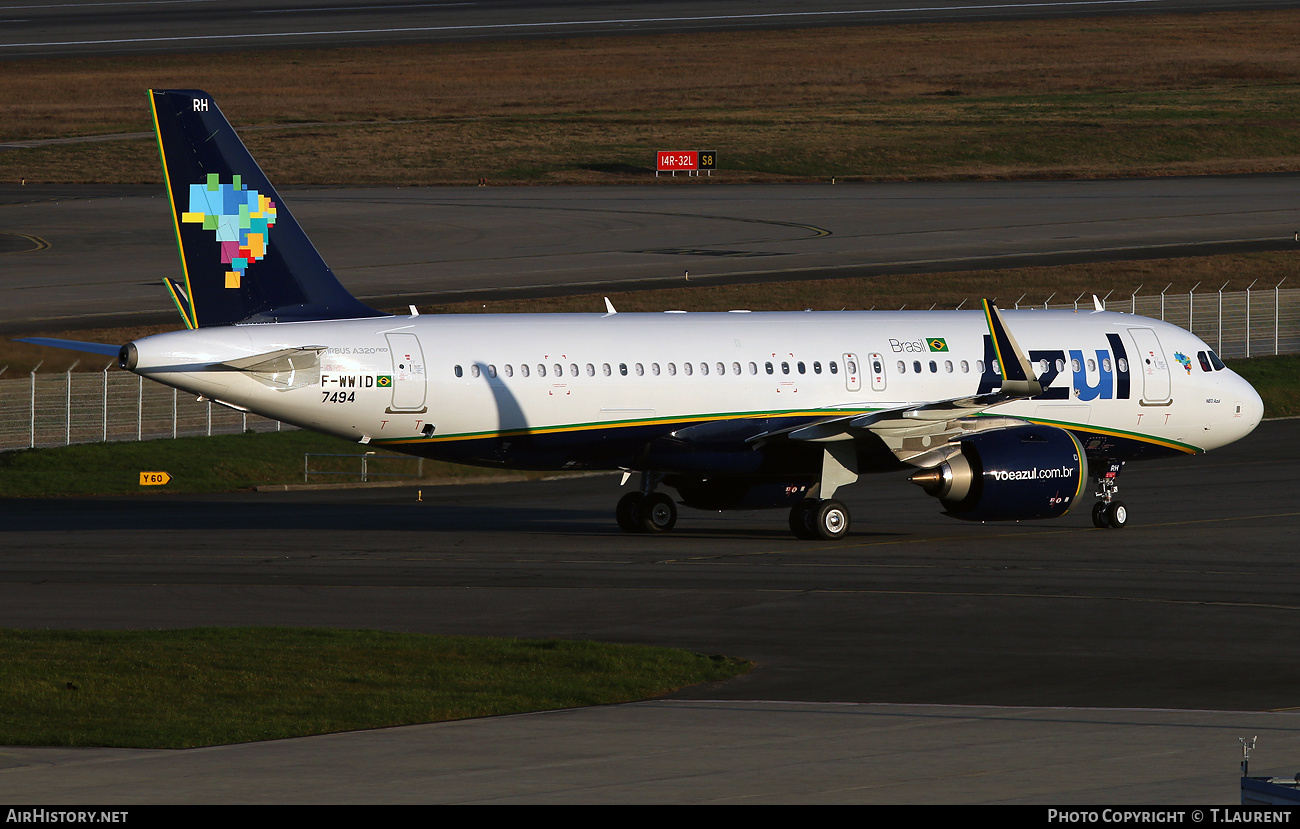 Aircraft Photo of F-WWID | Airbus A320-251N | Azul Linhas Aéreas Brasileiras | AirHistory.net #812003
