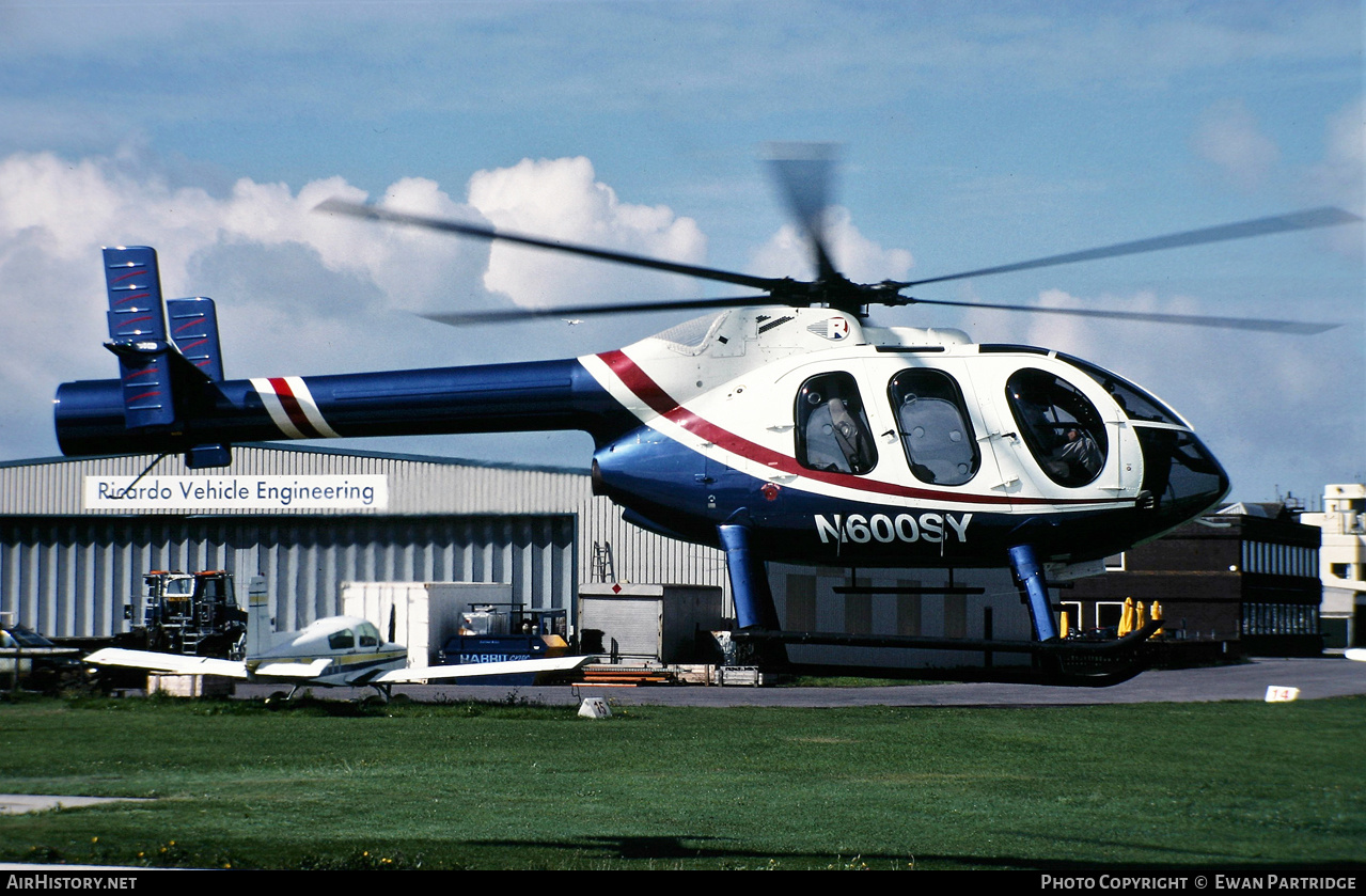 Aircraft Photo of N600SY | MD Helicopters MD-600N | AirHistory.net #812006