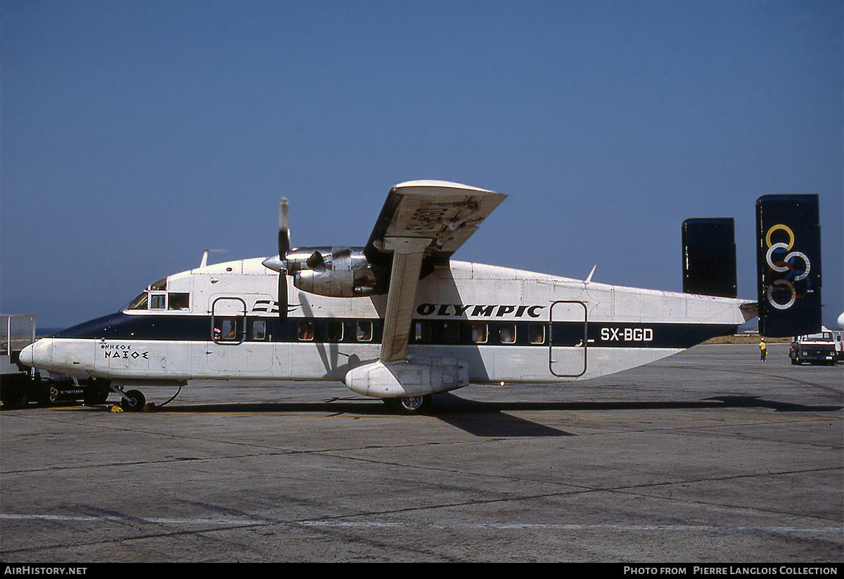 Aircraft Photo of SX-BGD | Short 330-100 | Olympic | AirHistory.net #812031
