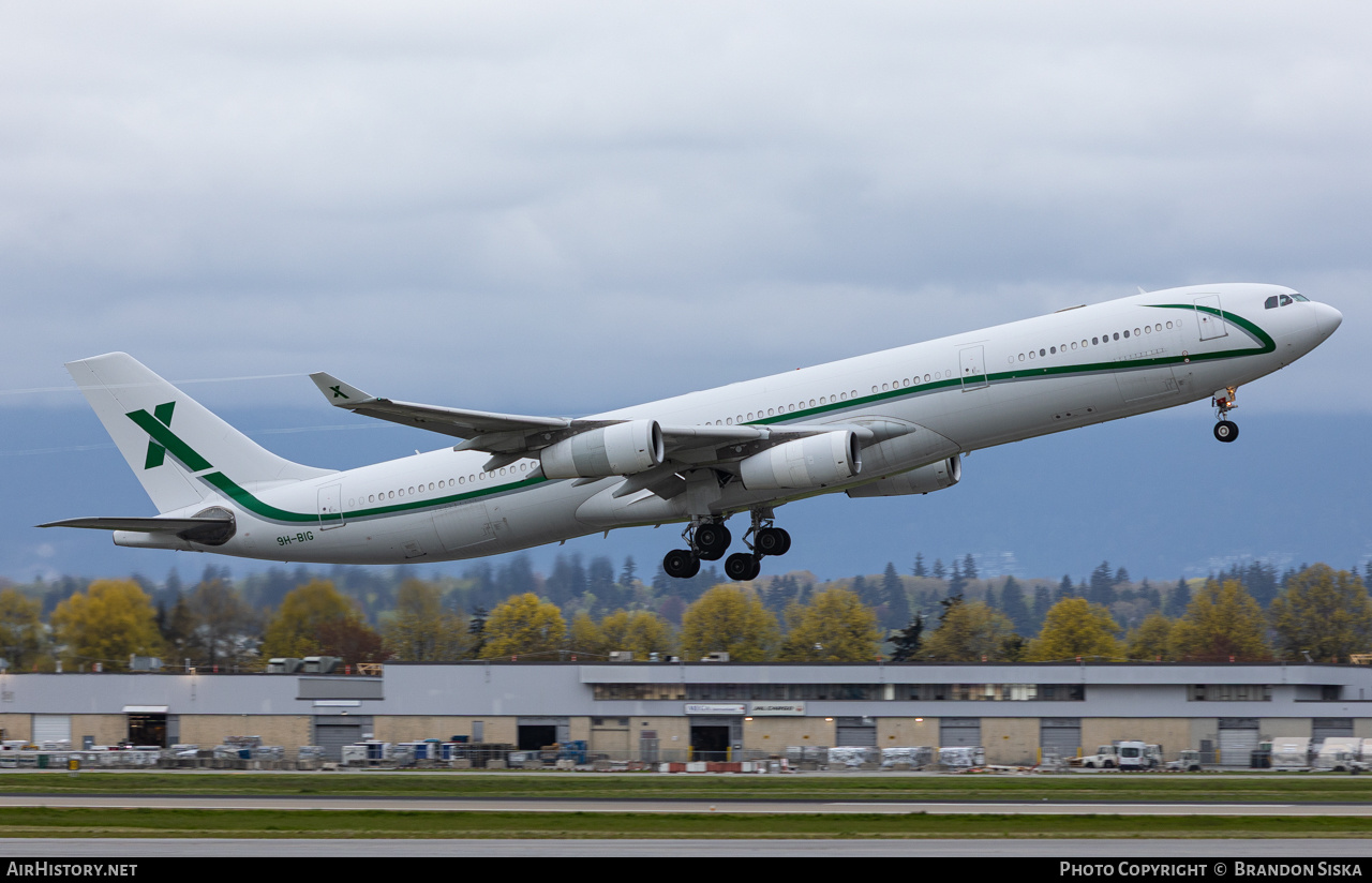 Aircraft Photo of 9H-BIG | Airbus A340-312 | AirX Charter | AirHistory.net #812051