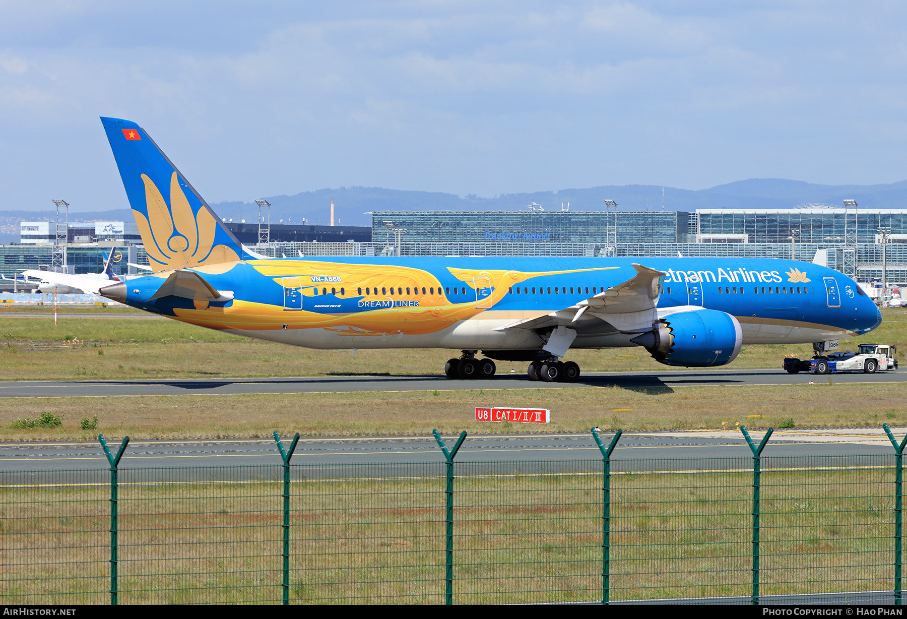 Aircraft Photo of VN-A868 | Boeing 787-9 Dreamliner | Vietnam Airlines | AirHistory.net #812060