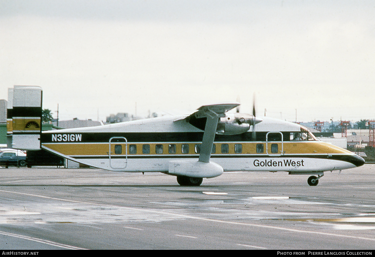 Aircraft Photo of N331GW | Short 330-200 | Golden West Airlines | AirHistory.net #812064