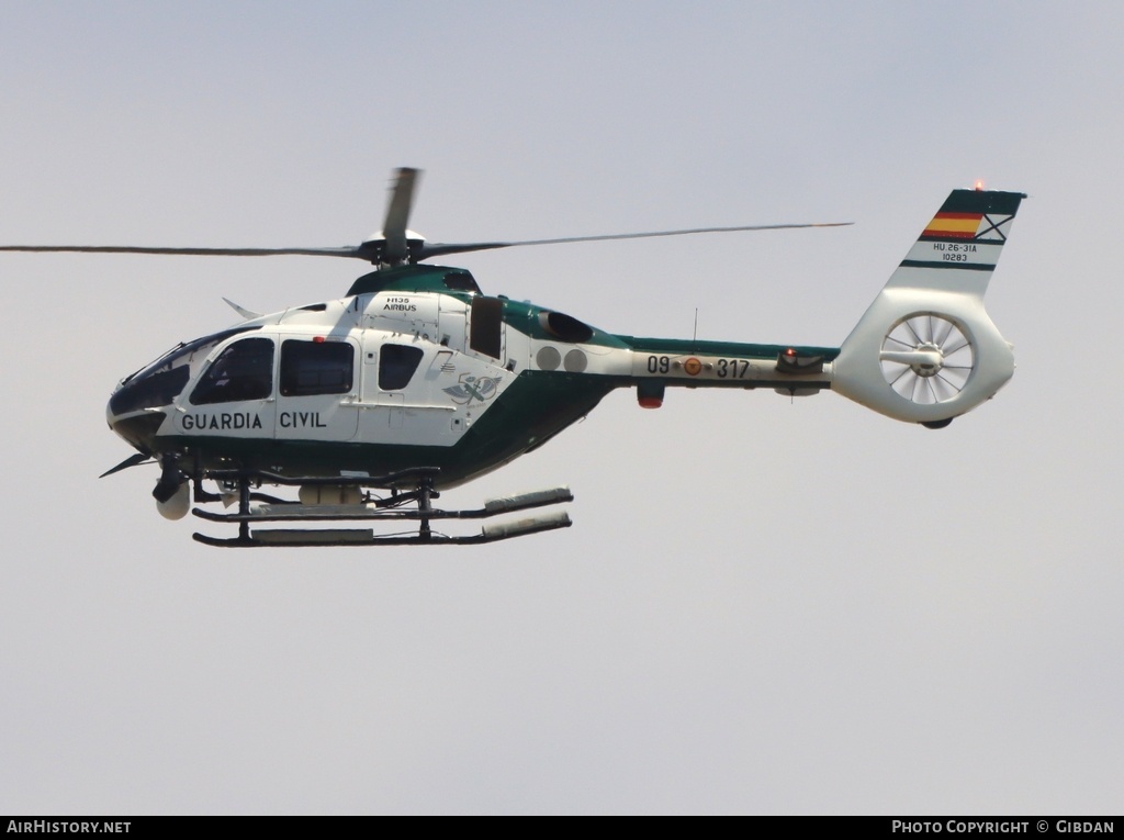 Aircraft Photo of HU.26-31A | Airbus Helicopters EC-135P-3 | Spain - Guardia Civil | AirHistory.net #812083