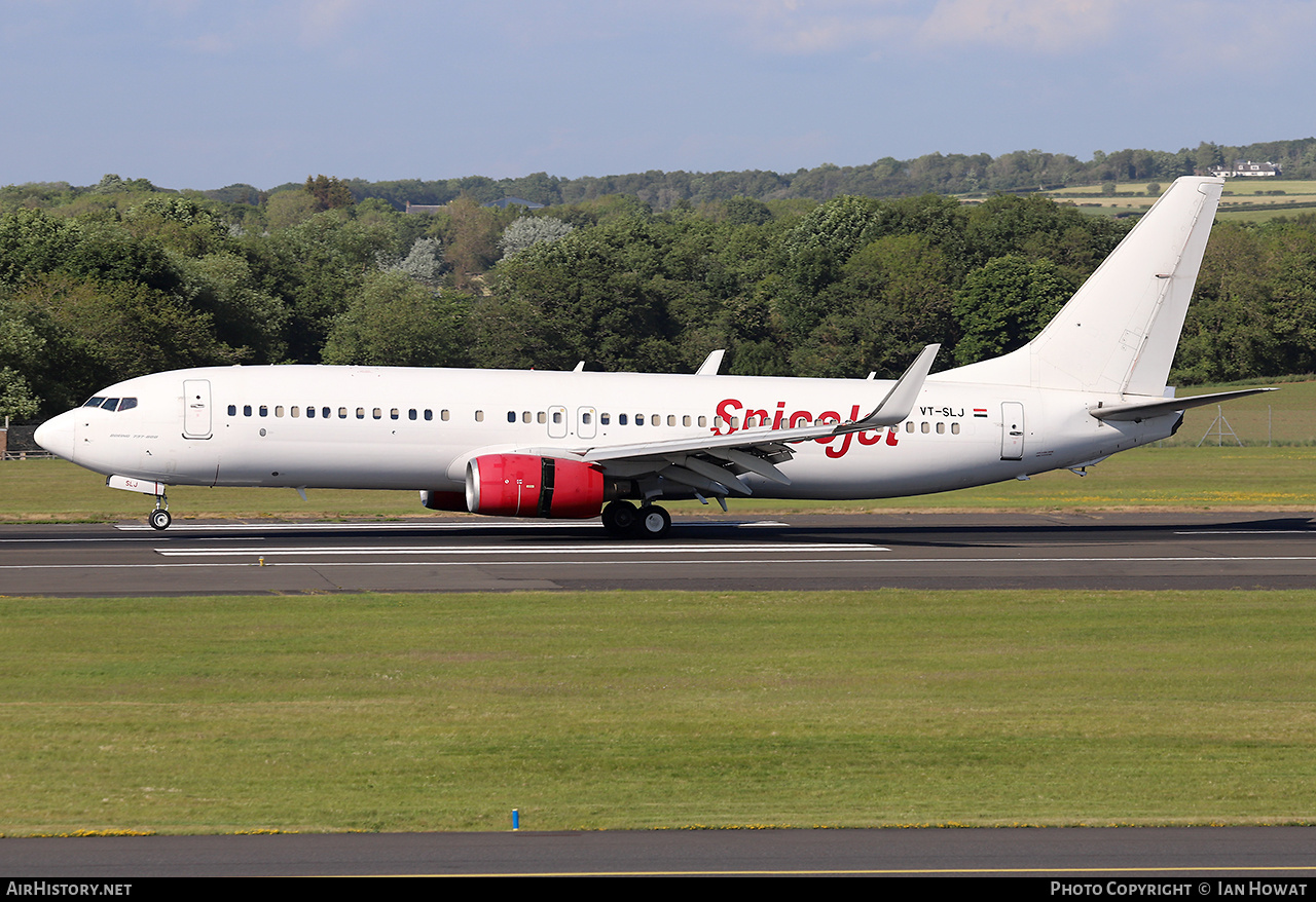 Aircraft Photo of VT-SLJ | Boeing 737-8EH | SpiceJet | AirHistory.net #812108