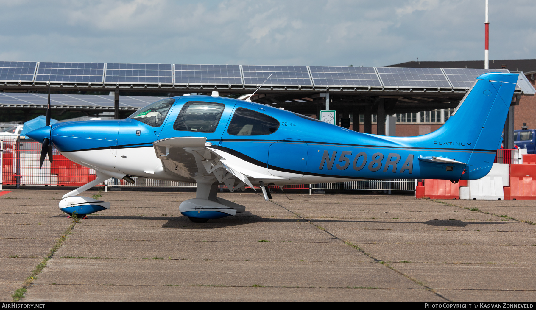 Aircraft Photo of N508RA | Cirrus SR-22 G6-GTS Platinum | AirHistory.net #812111