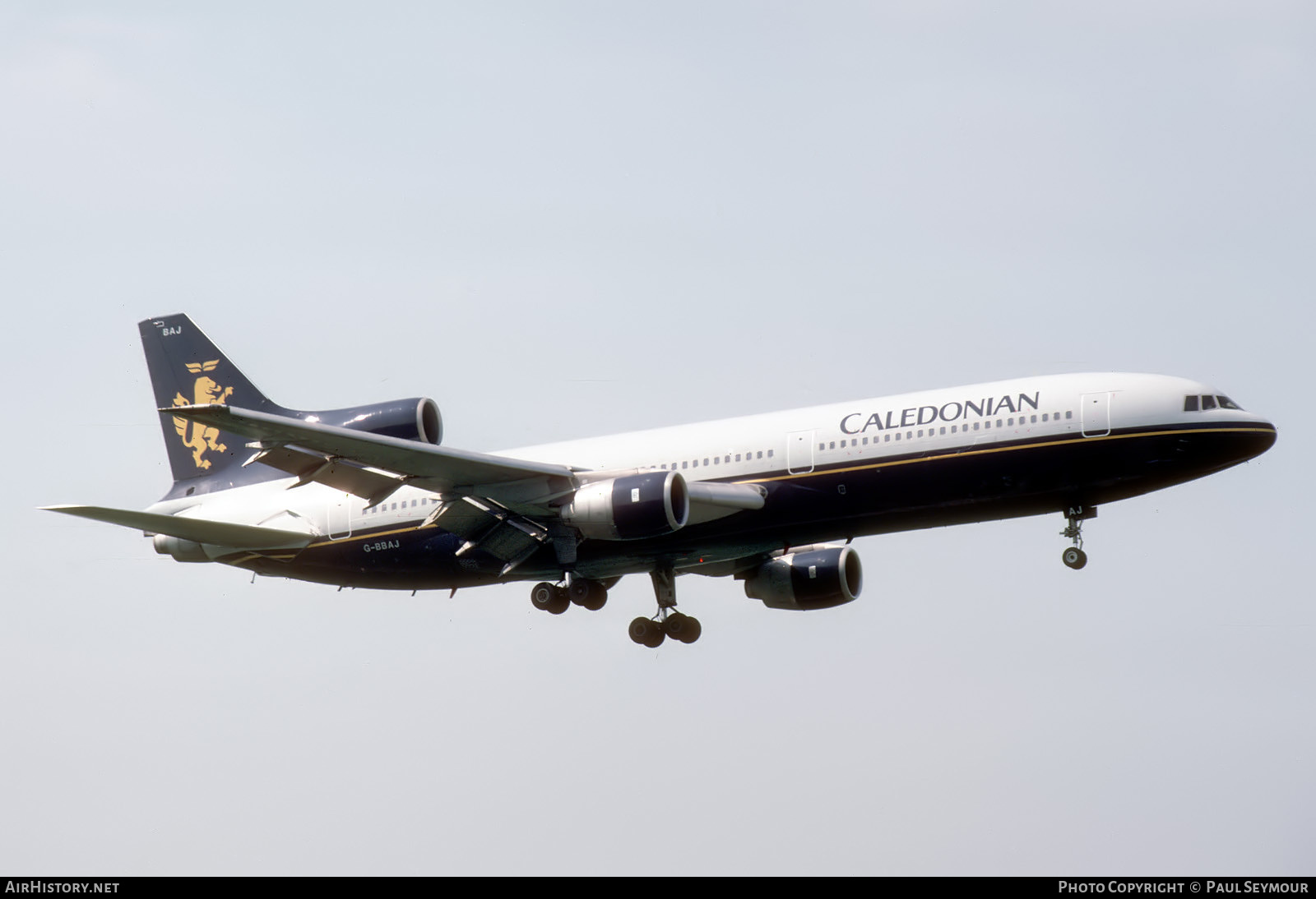Aircraft Photo of G-BBAJ | Lockheed L-1011-385-1 TriStar 1 | Caledonian Airways | AirHistory.net #812116