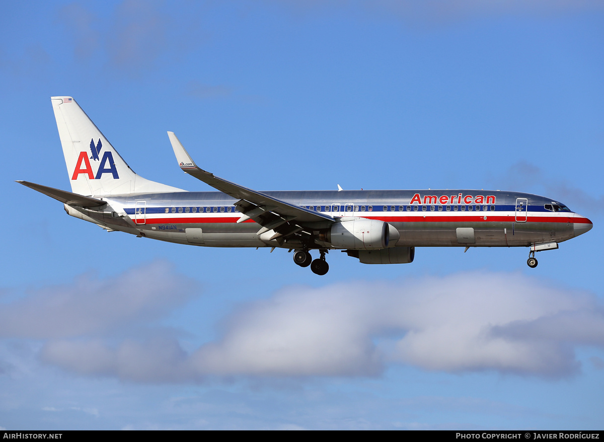 Aircraft Photo of N941AN | Boeing 737-823 | American Airlines | AirHistory.net #812148
