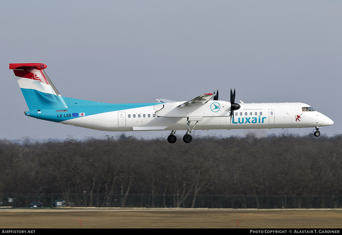 Aircraft Photo of LX-LQB | Bombardier DHC-8-402 Dash 8 | Luxair | AirHistory.net #812153