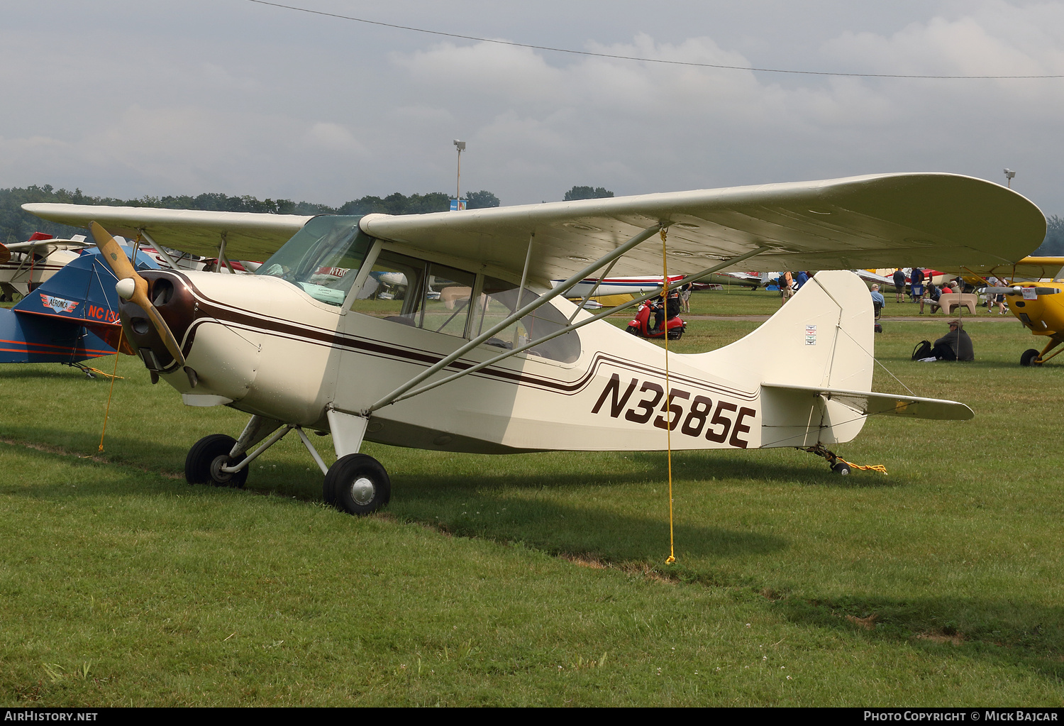 Aircraft Photo of N3585E | Aeronca 7AC Champion | AirHistory.net #812156