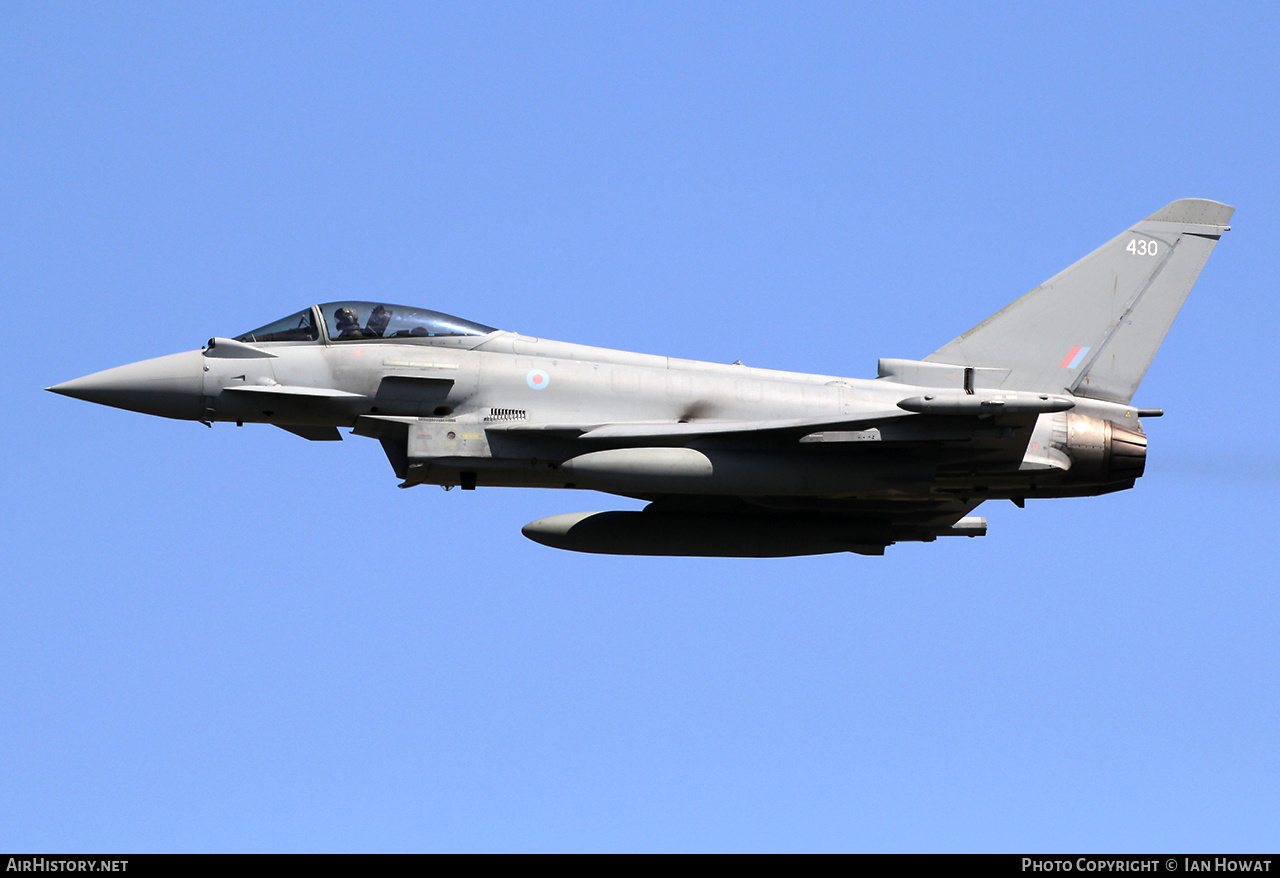 Aircraft Photo of ZK430 | Eurofighter EF-2000 Typhoon FGR4 | UK - Air Force | AirHistory.net #812178