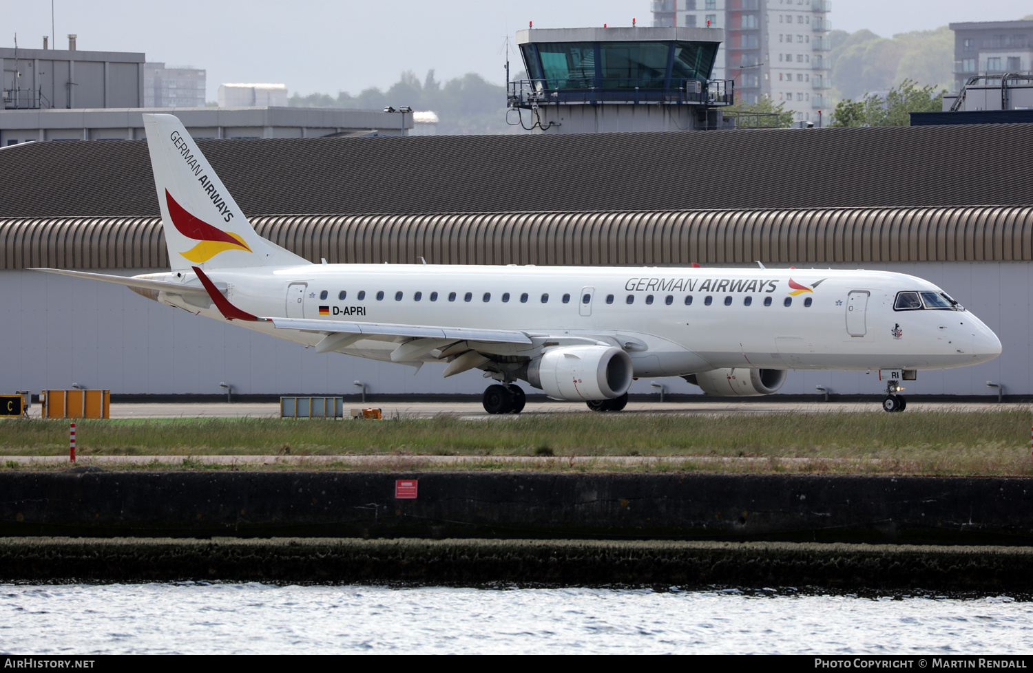 Aircraft Photo of D-APRI | Embraer 190LR (ERJ-190-100LR) | German Airways | AirHistory.net #812184