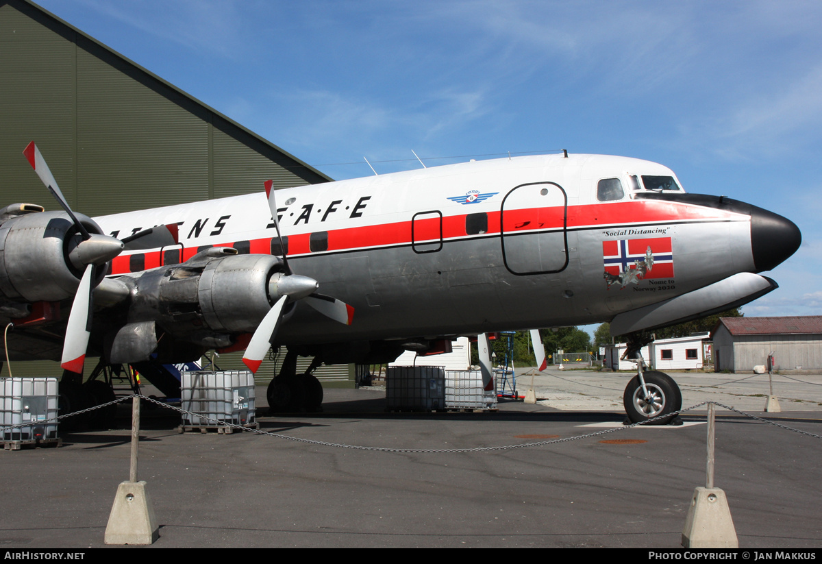 Aircraft Photo of LN-SUB | Douglas DC-6B | Braathens SAFE | AirHistory.net #812191
