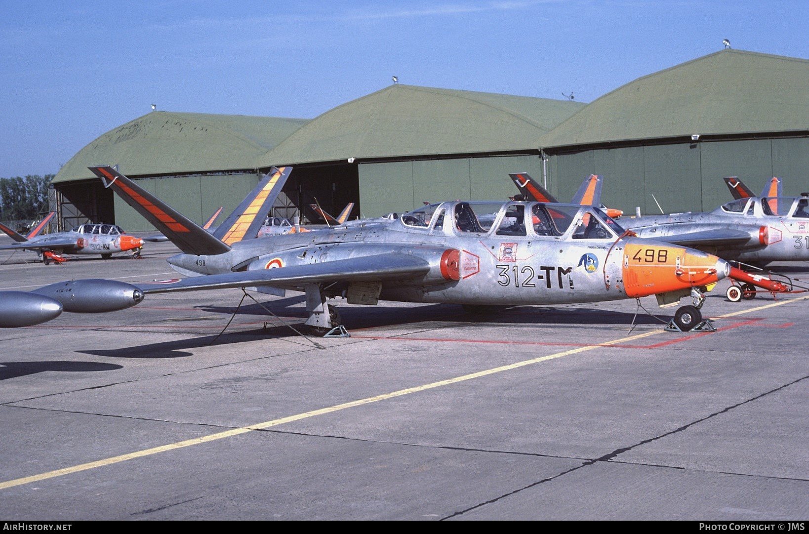 Aircraft Photo of 498 | Fouga CM-170R Magister | France - Air Force | AirHistory.net #812194