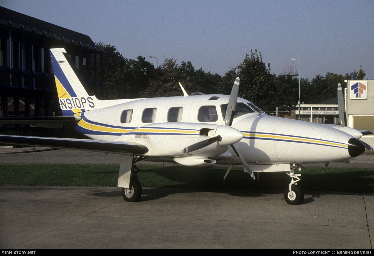 Aircraft Photo of N910PS | Piper PA-31P Pressurized Navajo | AirHistory.net #812197