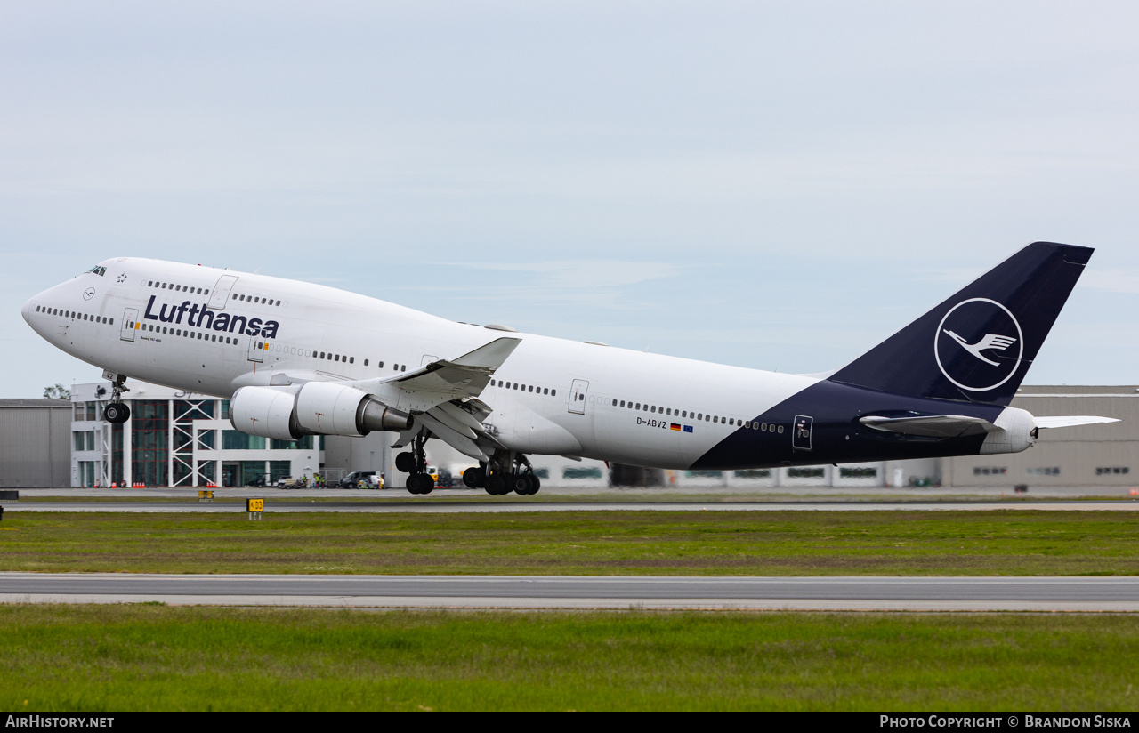Aircraft Photo of D-ABVZ | Boeing 747-430 | Lufthansa | AirHistory.net #812206