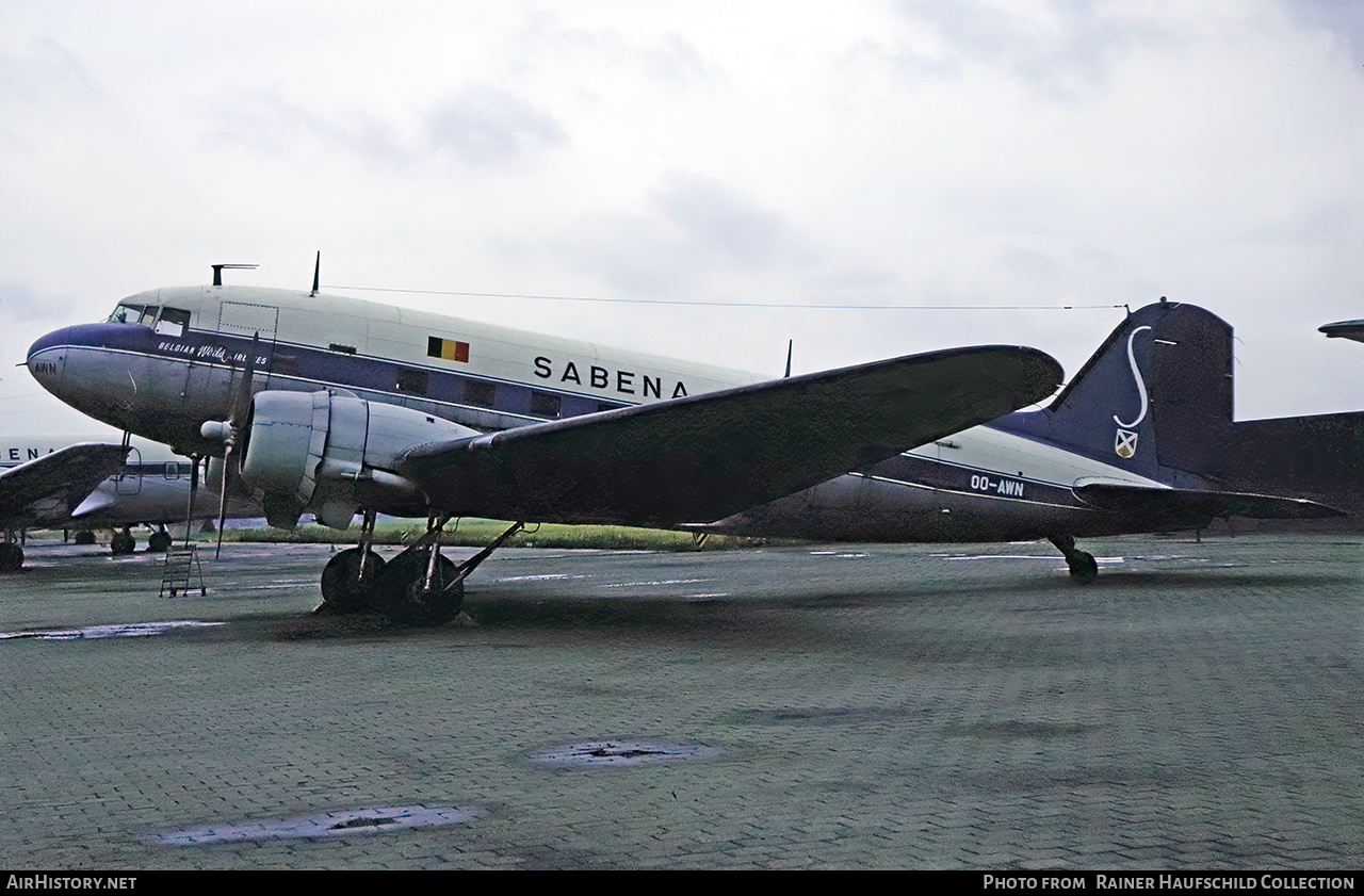 Aircraft Photo of OO-AWN | Douglas C-47A Skytrain | Sabena | AirHistory.net #812208