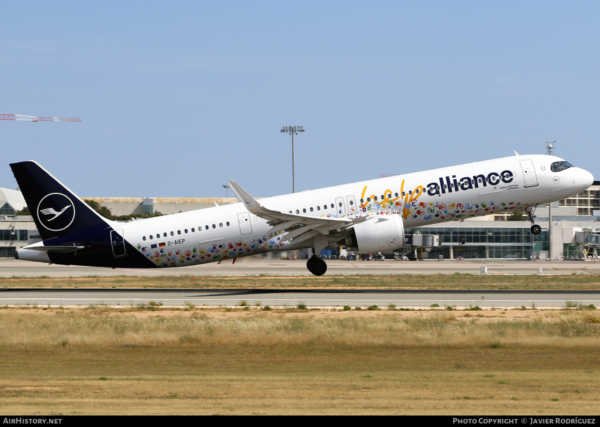 Aircraft Photo of D-AIEP | Airbus A321-271NX | Lufthansa | AirHistory.net #812215