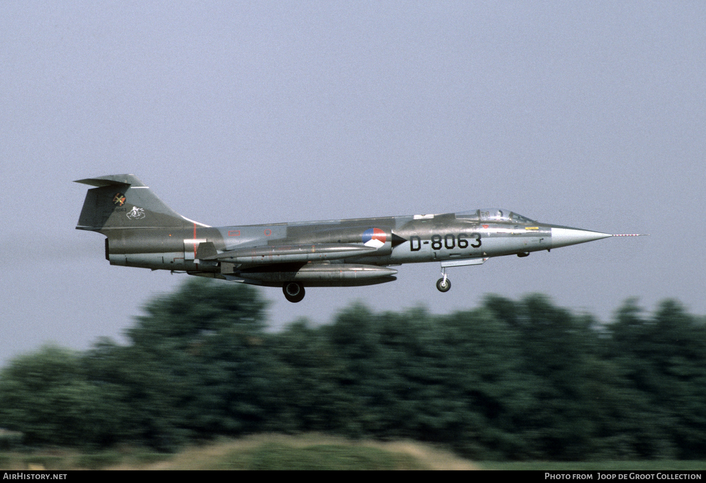 Aircraft Photo of D-8063 | Lockheed F-104G Starfighter | Netherlands - Air Force | AirHistory.net #812219