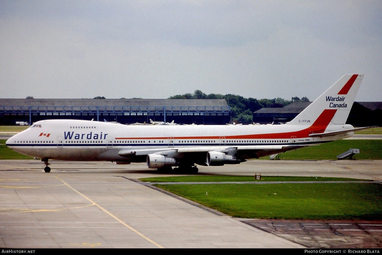 Aircraft Photo of C-FFUN | Boeing 747-1D1 | Wardair Canada | AirHistory.net #812223
