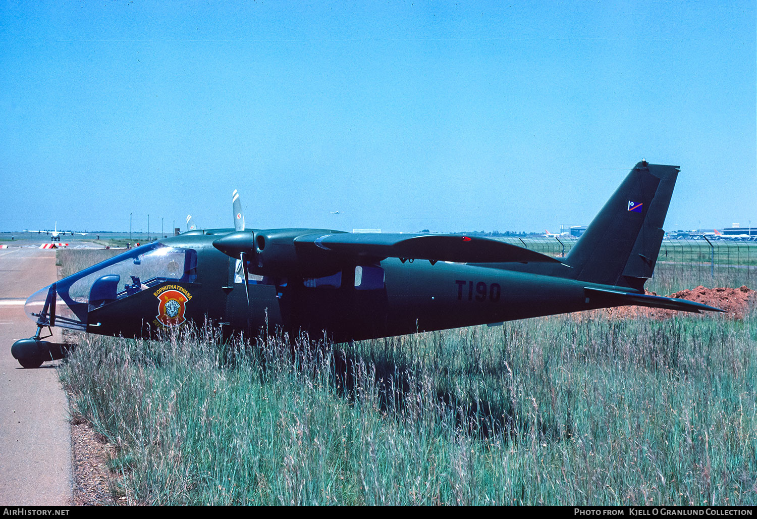 Aircraft Photo of T190 | Partenavia P-68 Observer | Bophuthatswana - Air Force | AirHistory.net #812240