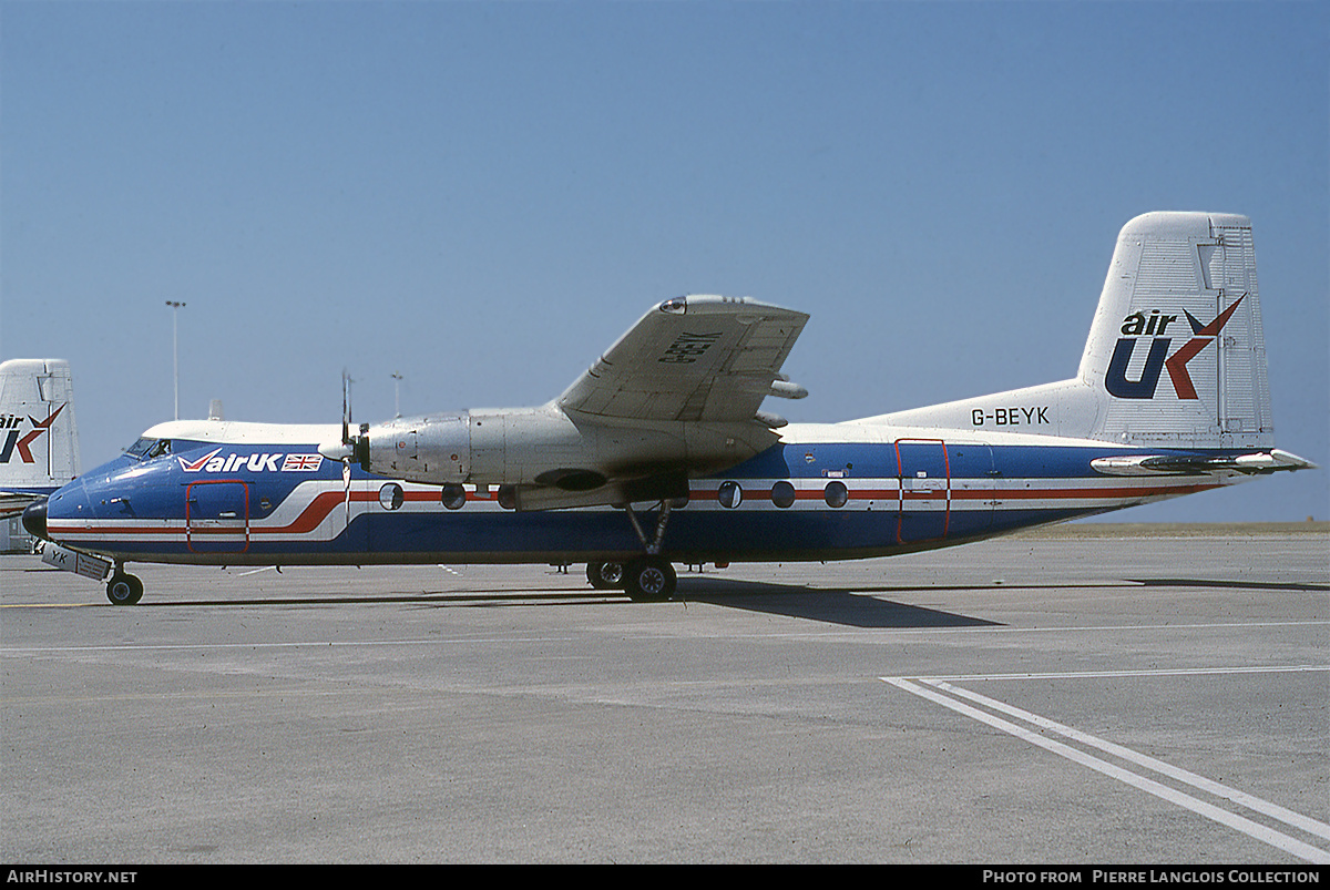 Aircraft Photo of G-BEYK | Handley Page HPR-7 Herald 401 | Air UK | AirHistory.net #812251