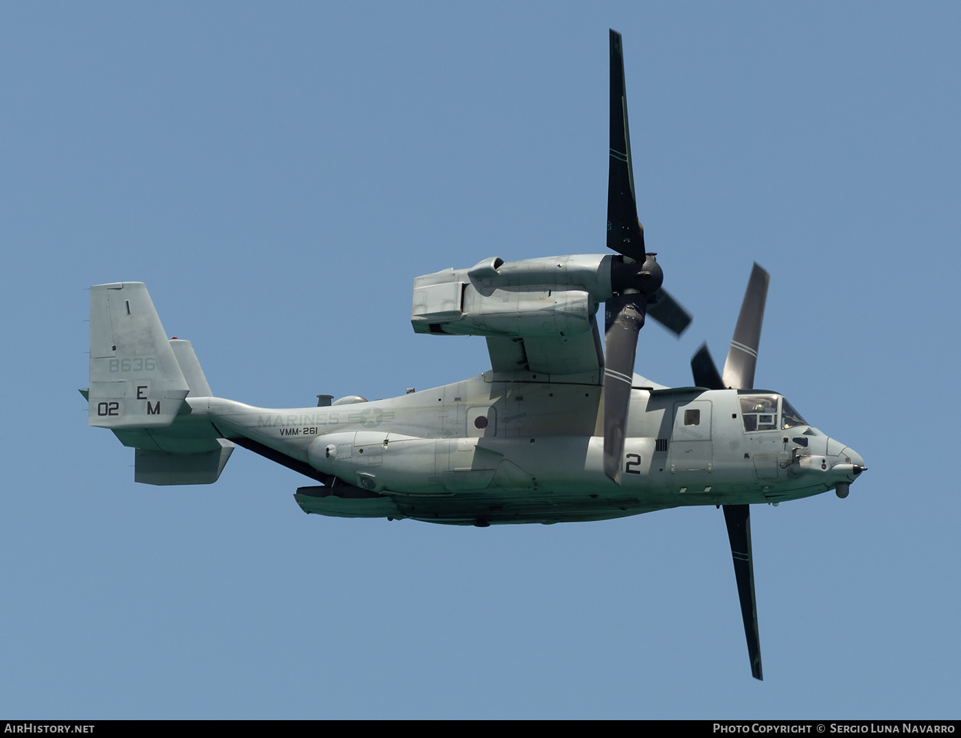 Aircraft Photo of 168636 | Bell-Boeing MV-22B Osprey | USA - Marines | AirHistory.net #812265