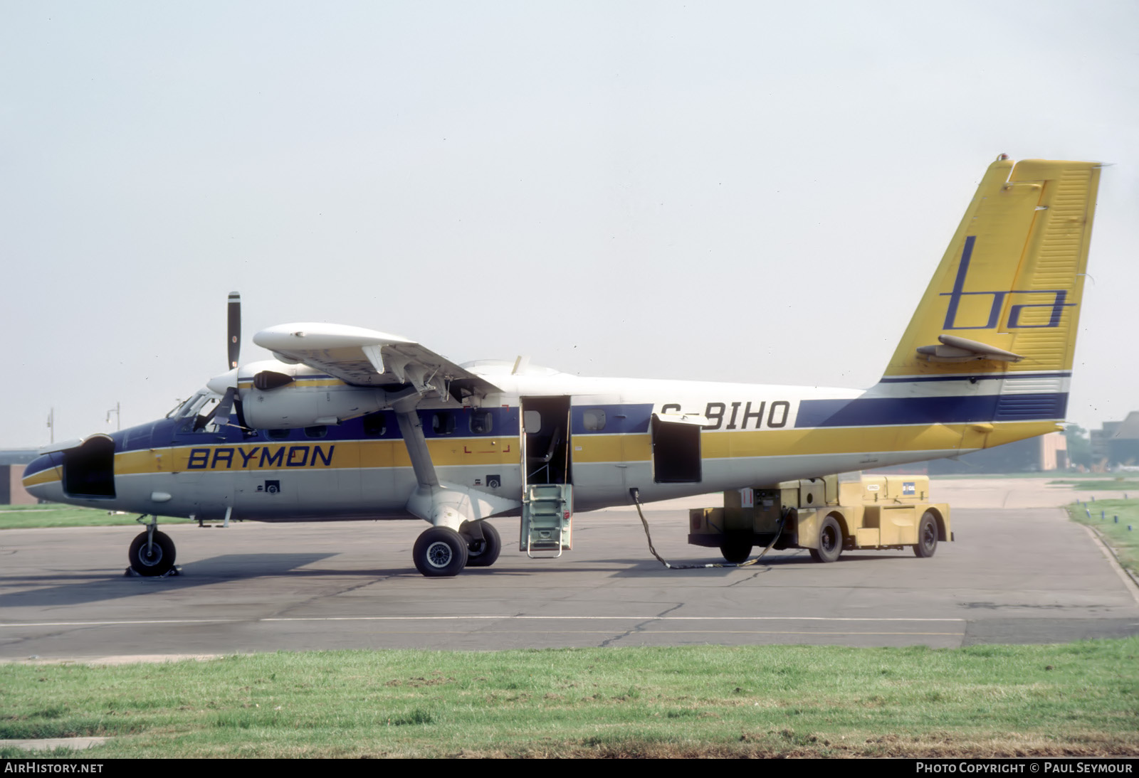 Aircraft Photo of G-BIHO | De Havilland Canada DHC-6-300 Twin Otter | Brymon Airways | AirHistory.net #812280