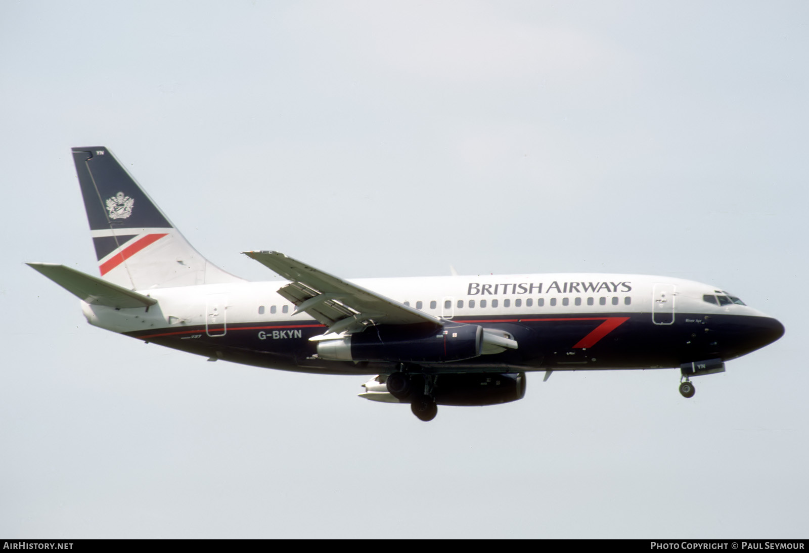 Aircraft Photo of G-BKYN | Boeing 737-236/Adv | British Airways | AirHistory.net #812281