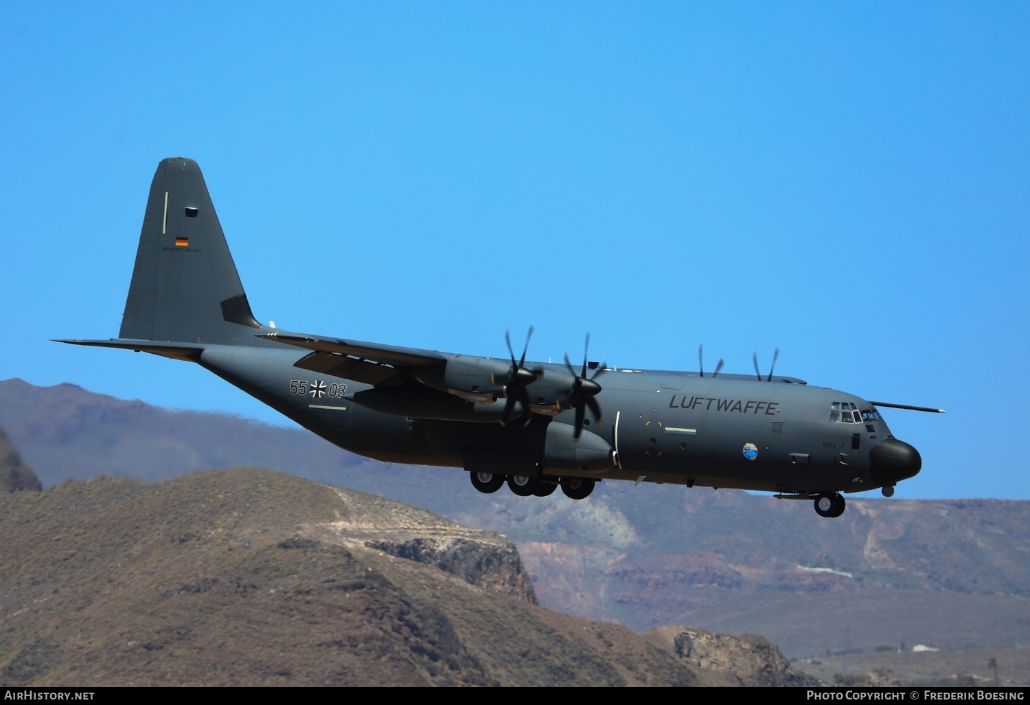 Aircraft Photo of 5503 | Lockheed Martin C-130J-30 Hercules | Germany - Air Force | AirHistory.net #812282