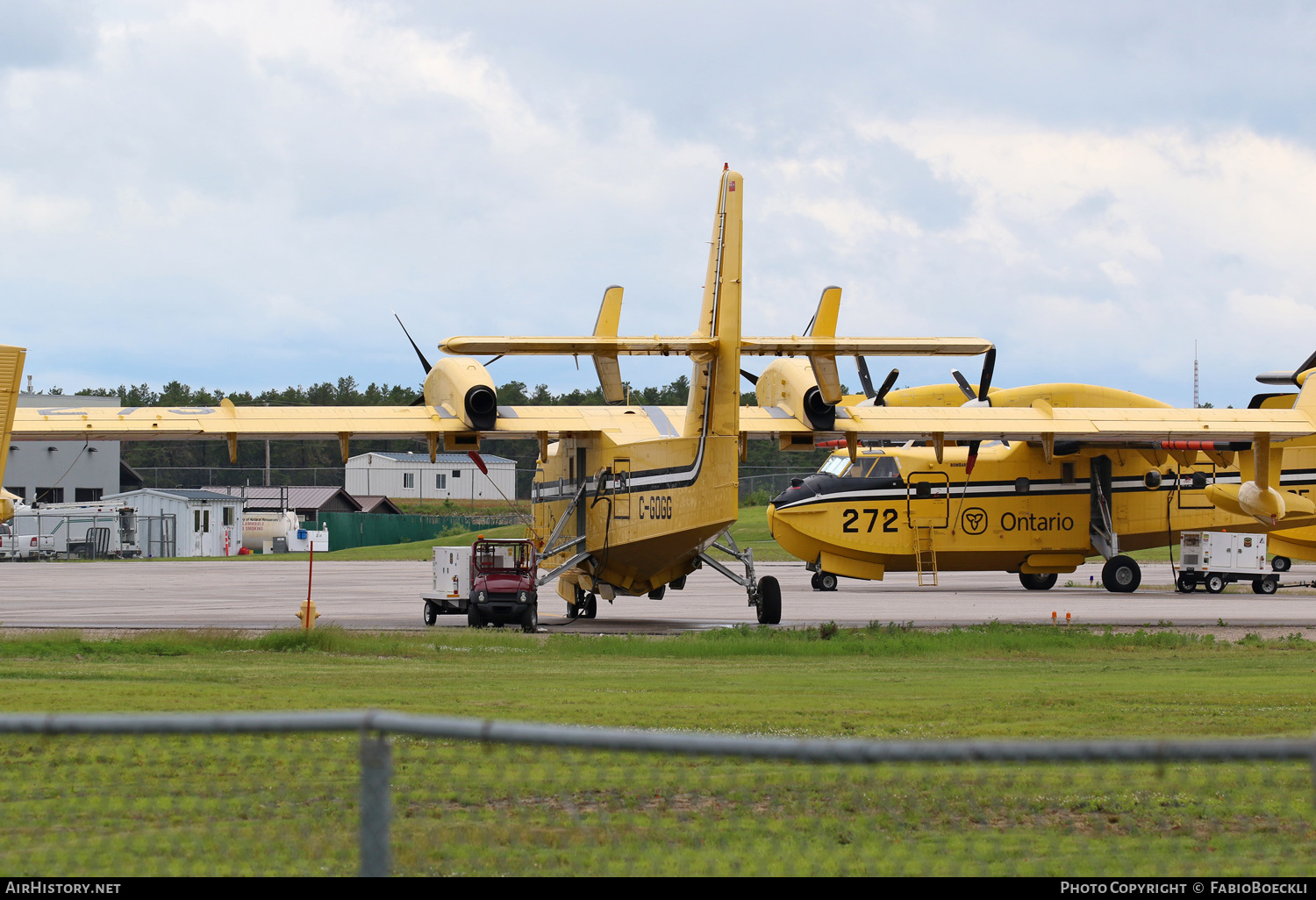 Aircraft Photo of C-GOGG | Canadair CL-415 (CL-215-6B11) | Ontario Ministry of Natural Resources | AirHistory.net #812296