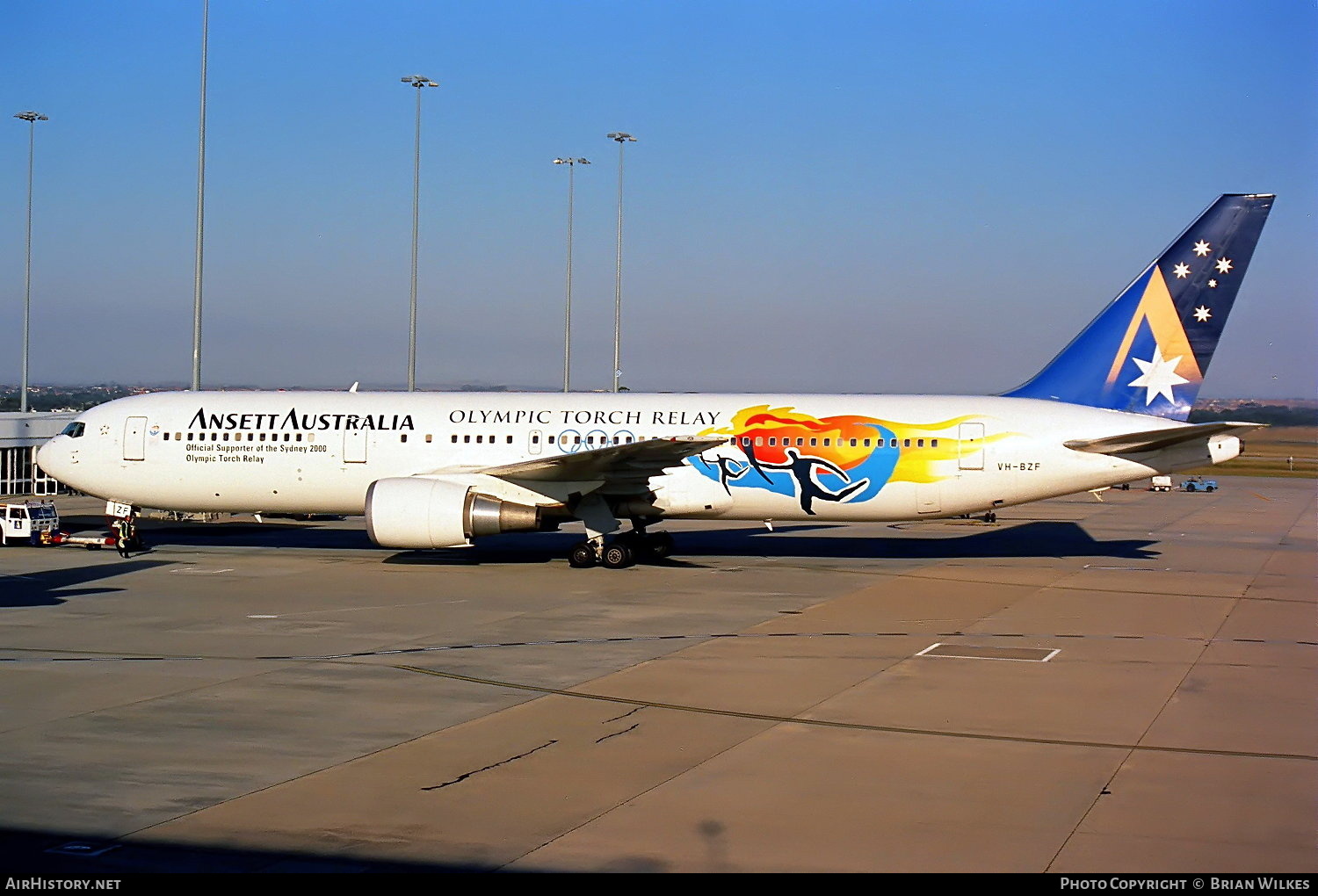 Aircraft Photo of VH-BZF | Boeing 767-324/ER | Ansett Australia | AirHistory.net #812298