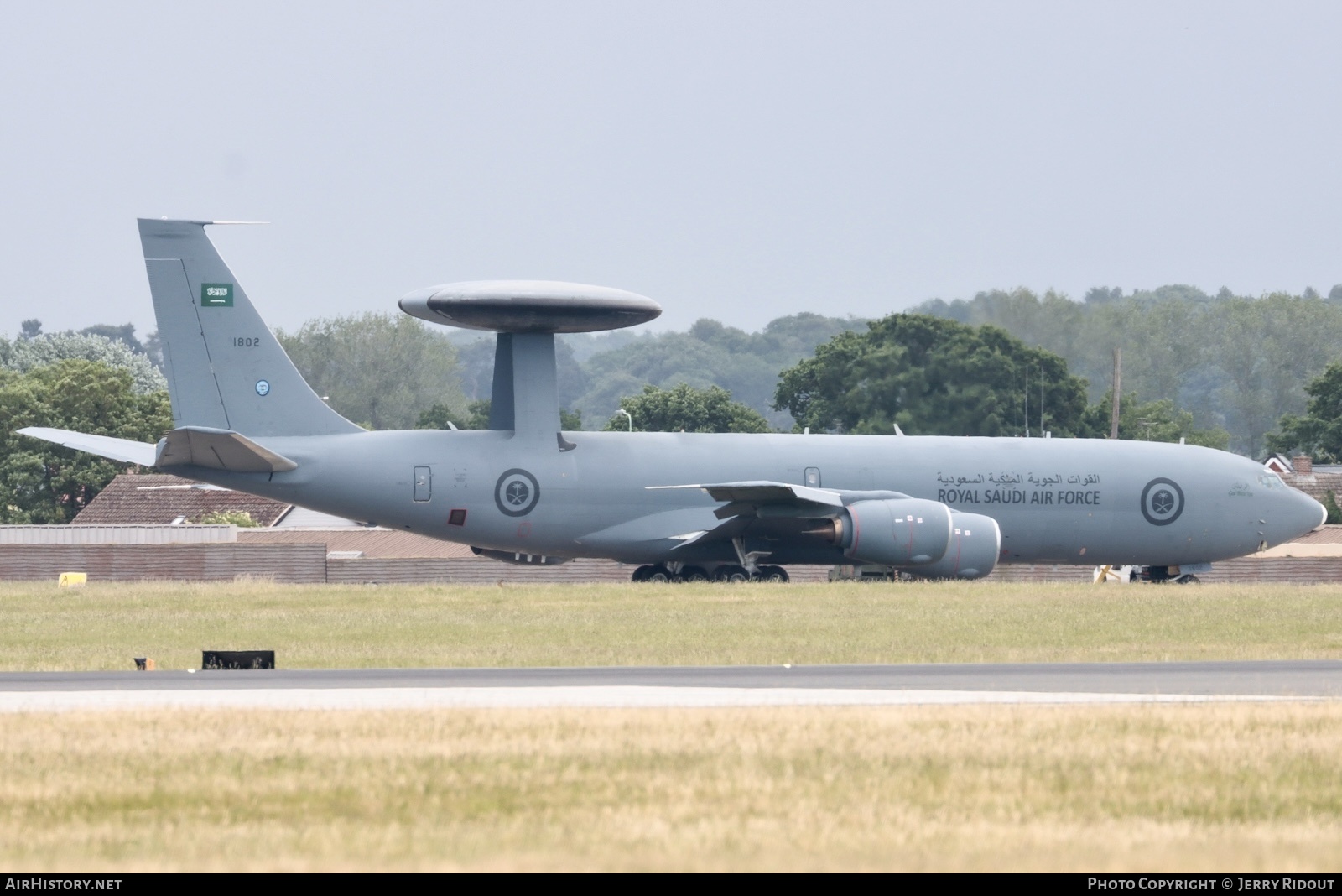 Aircraft Photo of 1802 | Boeing E-3A/CFM Sentry | Saudi Arabia - Air Force | AirHistory.net #812302