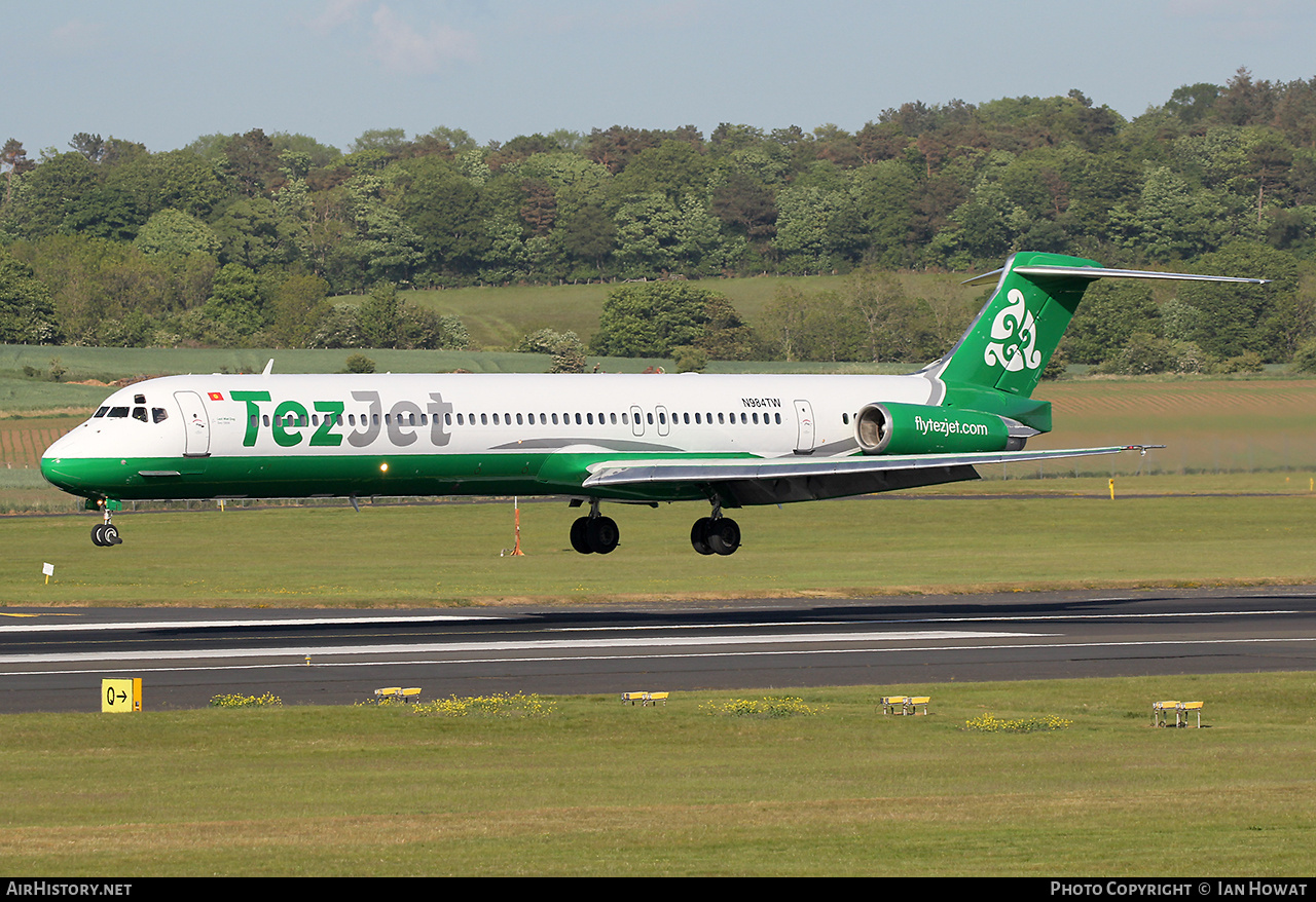 Aircraft Photo of N984TW | McDonnell Douglas MD-83 (DC-9-83) | TezJet | AirHistory.net #812311