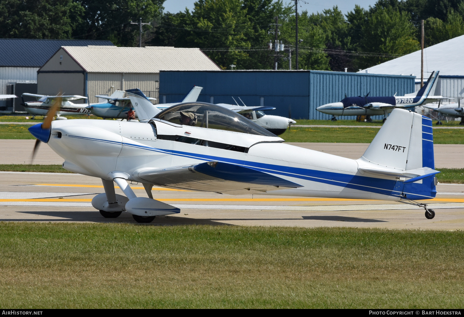 Aircraft Photo of N747FT | Van's RV-4 | AirHistory.net #812313