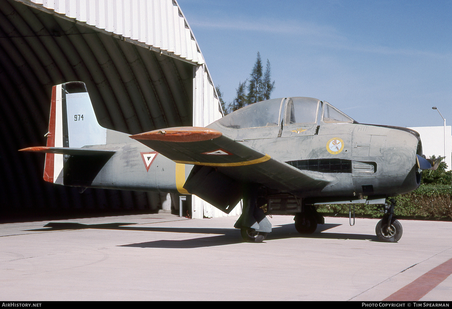 Aircraft Photo of 974 | North American T-28A Trojan | Mexico - Air Force | AirHistory.net #812322
