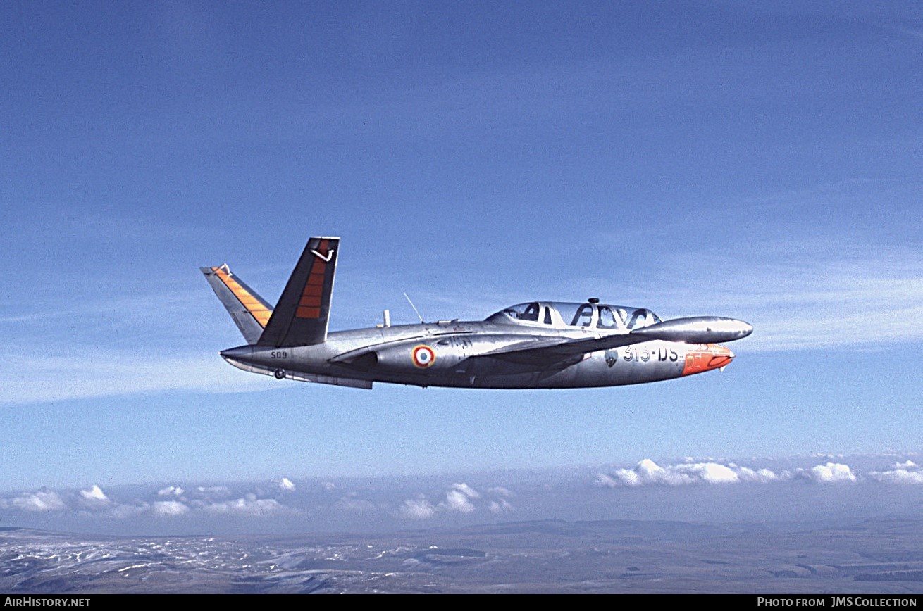Aircraft Photo of 509 | Fouga CM-170R Magister | France - Air Force | AirHistory.net #812326