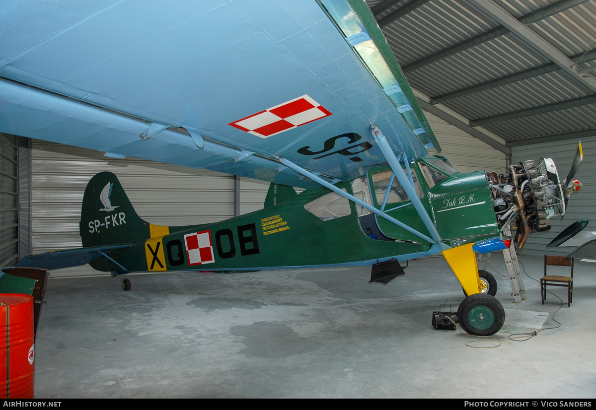 Aircraft Photo of SP-FKR / XO08 | Yakovlev Yak-12M | Poland - Air Force | AirHistory.net #812330