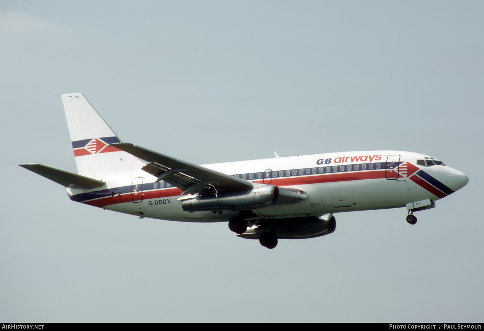 Aircraft Photo of G-DDDV | Boeing 737-2S3/Adv | GB Airways | AirHistory.net #812335