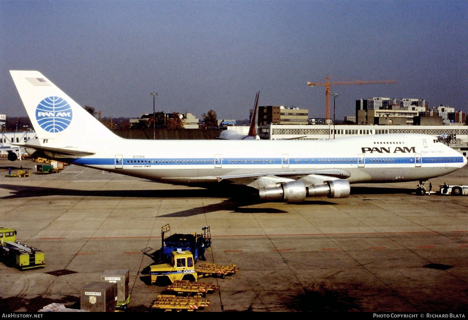 Aircraft Photo of N729PA | Boeing 747-212B(SF) | Pan American World Airways - Pan Am | AirHistory.net #812345