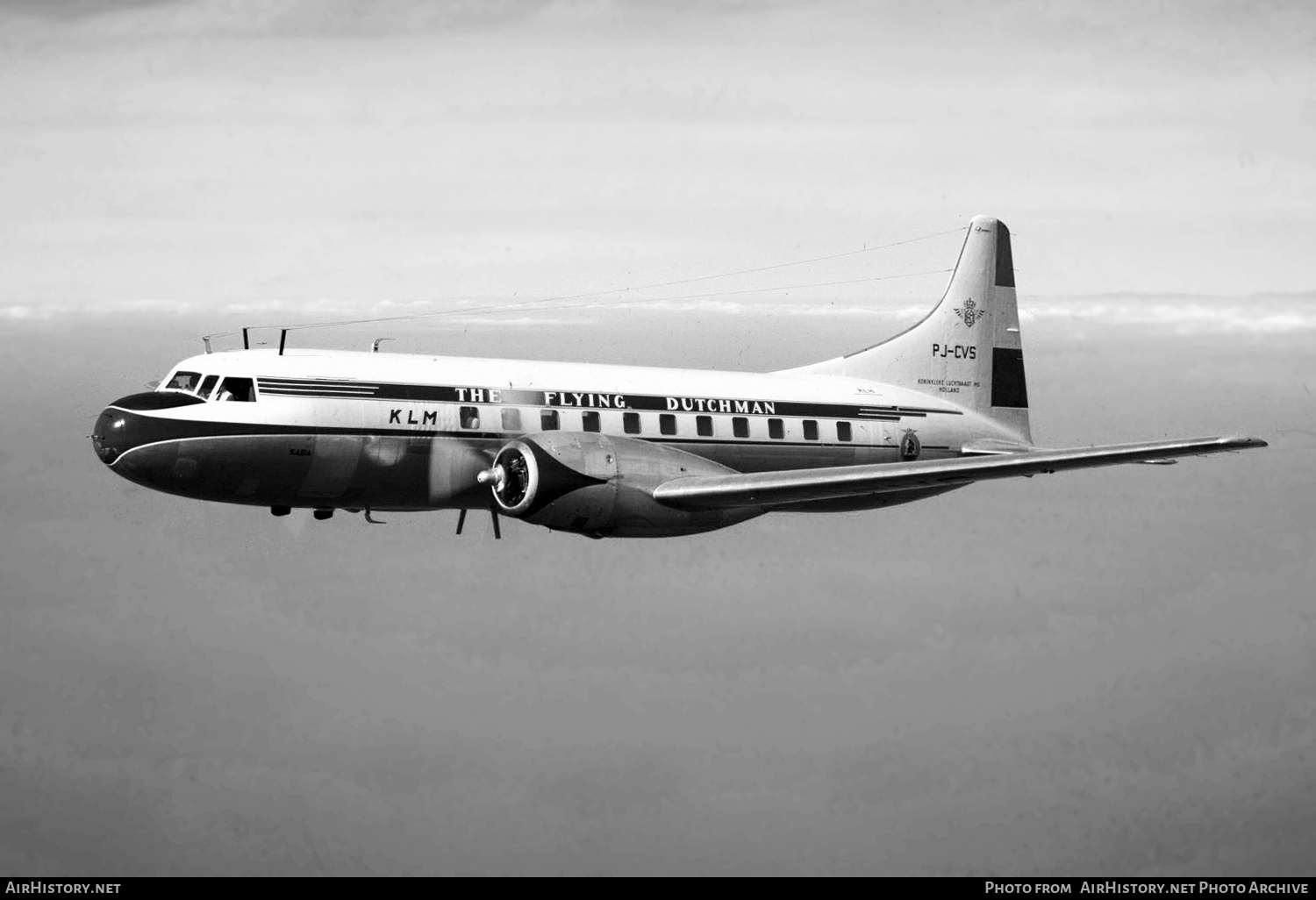 Aircraft Photo of PJ-CVS | Convair 340-48 | KLM - Royal Dutch Airlines | AirHistory.net #812353